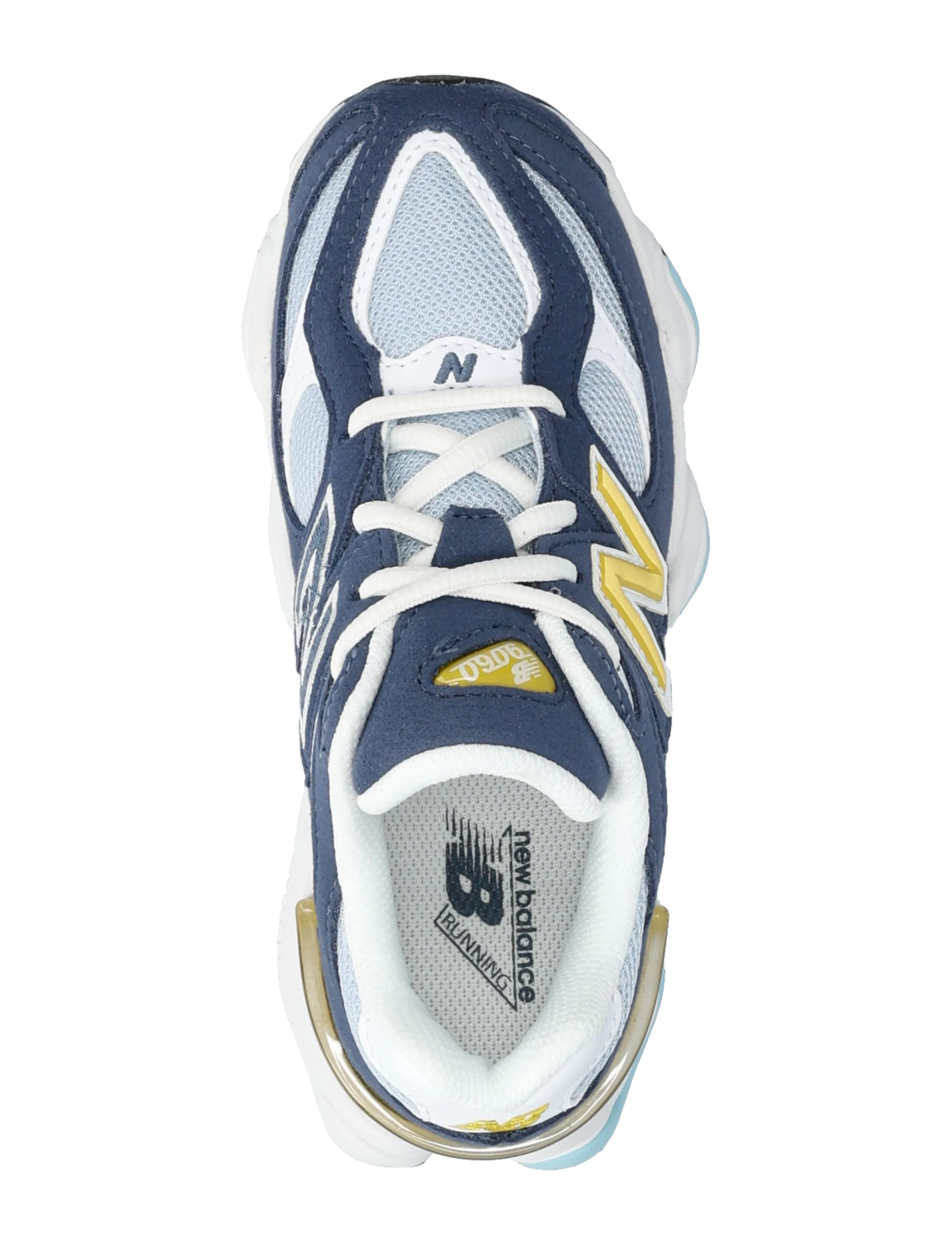 New Balance - New Balance 9060 Kids Lace - laisvalaikio batai žemu aulu - vintage indigo - 3