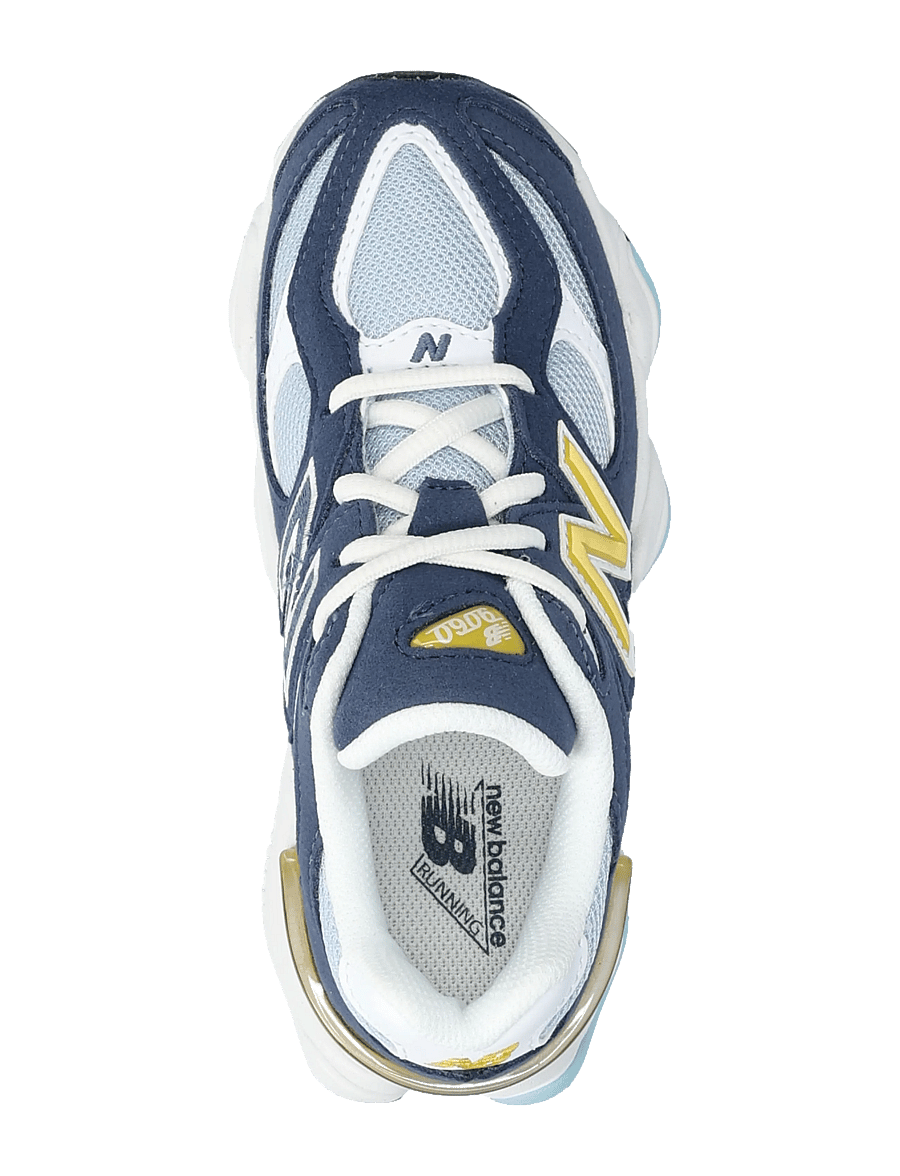 New Balance - New Balance 9060 Kids Lace - laisvalaikio batai žemu aulu - vintage indigo - 3
