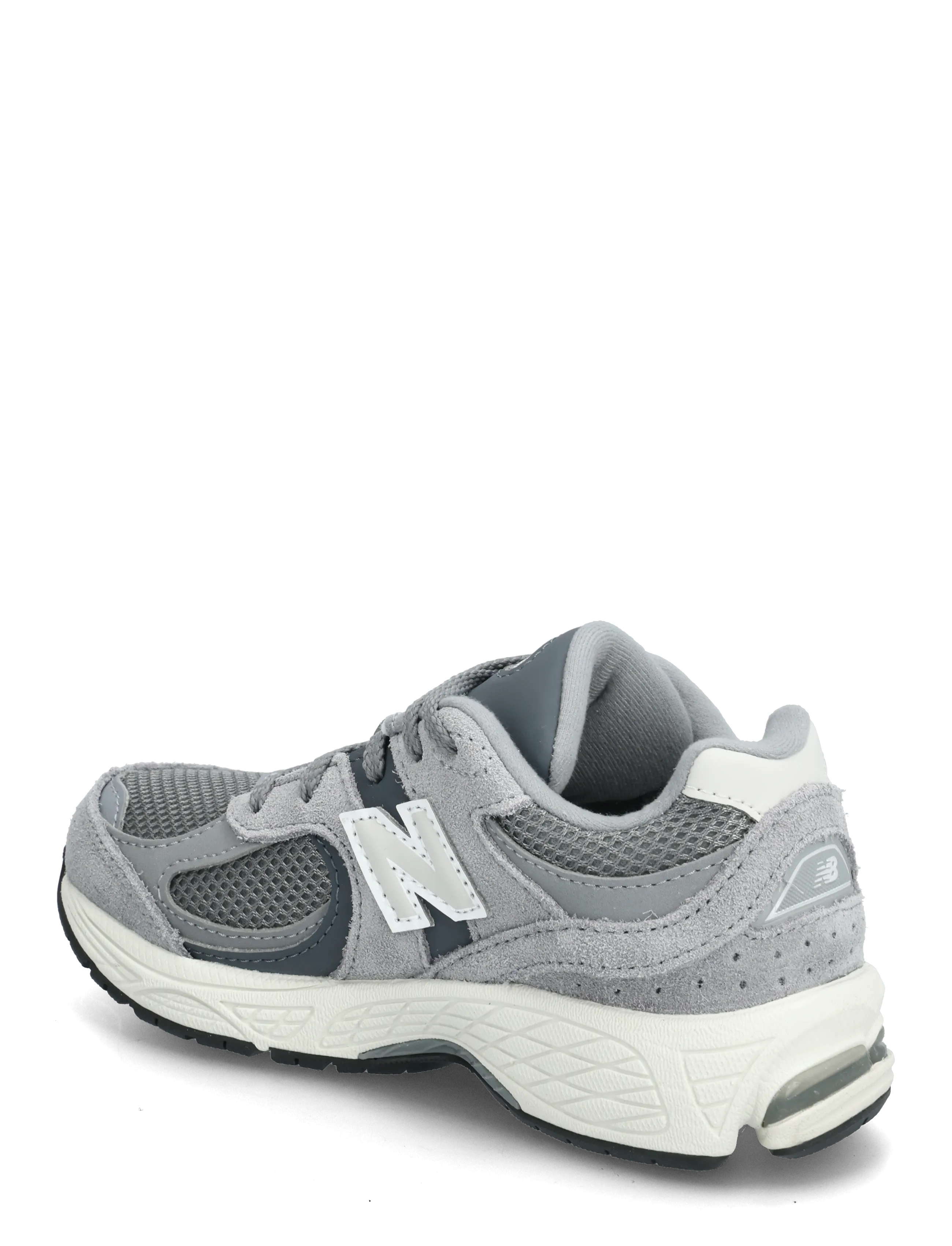 New Balance - New Balance 2002 Kids Lace - laisvalaikio batai žemu aulu - steel - 2