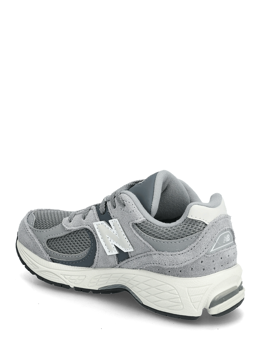 New Balance - New Balance 2002 Kids Lace - laisvalaikio batai žemu aulu - steel - 2