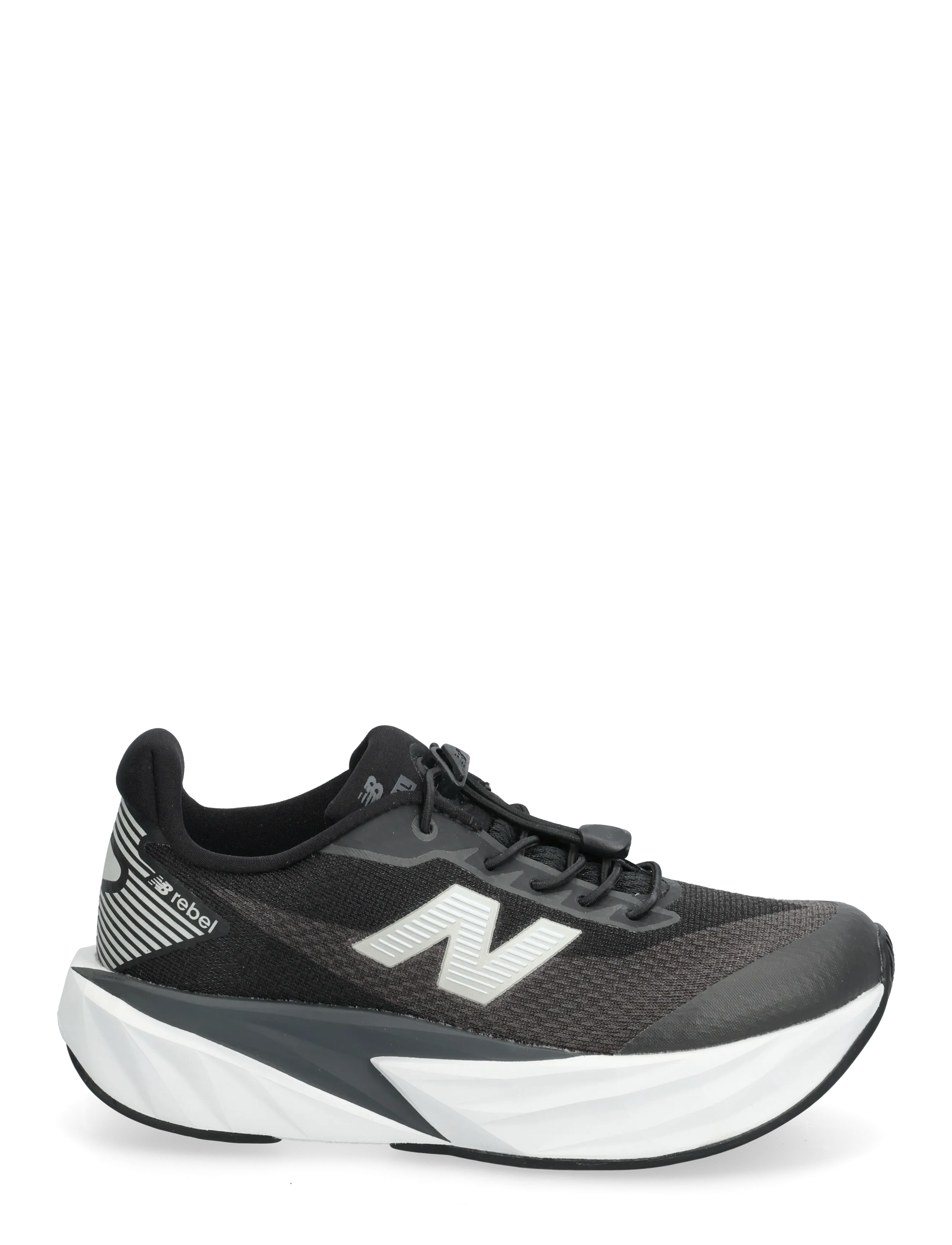 New Balance - New Balance FuelCell Rebel Run Kids Bungee Lace with Toggle - løbesko - black - 1
