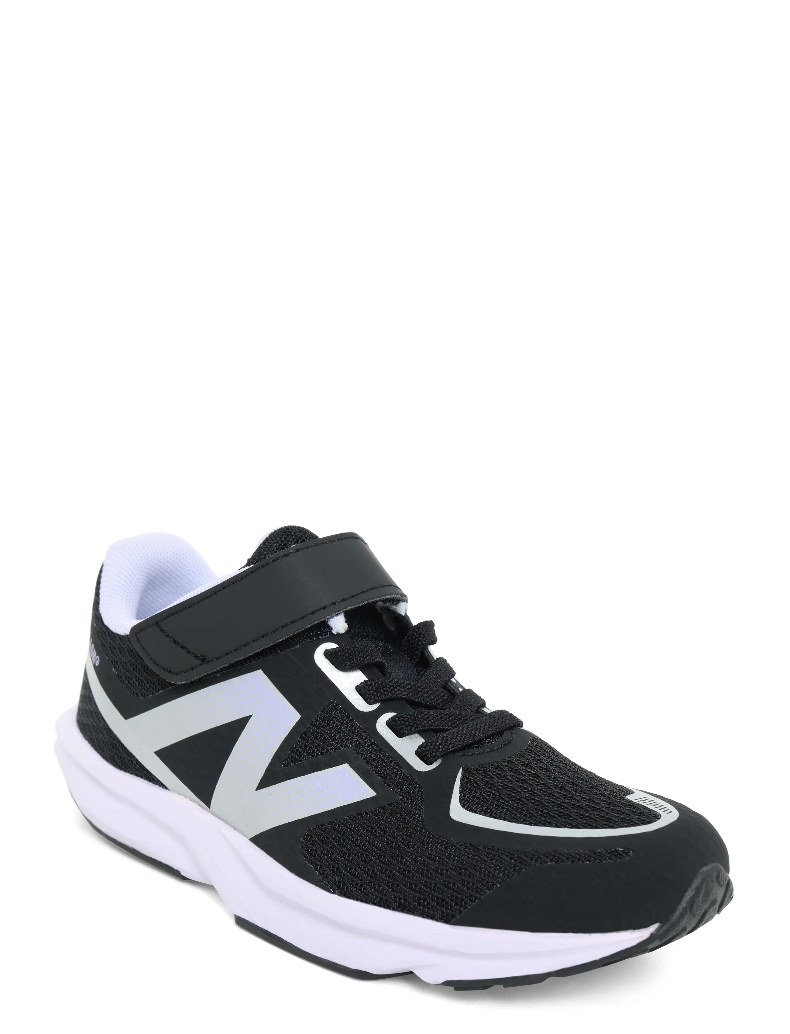 New Balance Fuelcell Flash Kids Bungee Lace With Hook & Loop Strap, Børn, Børne Bungee Snøre Velcro Sneakers, Sort, Str: 28