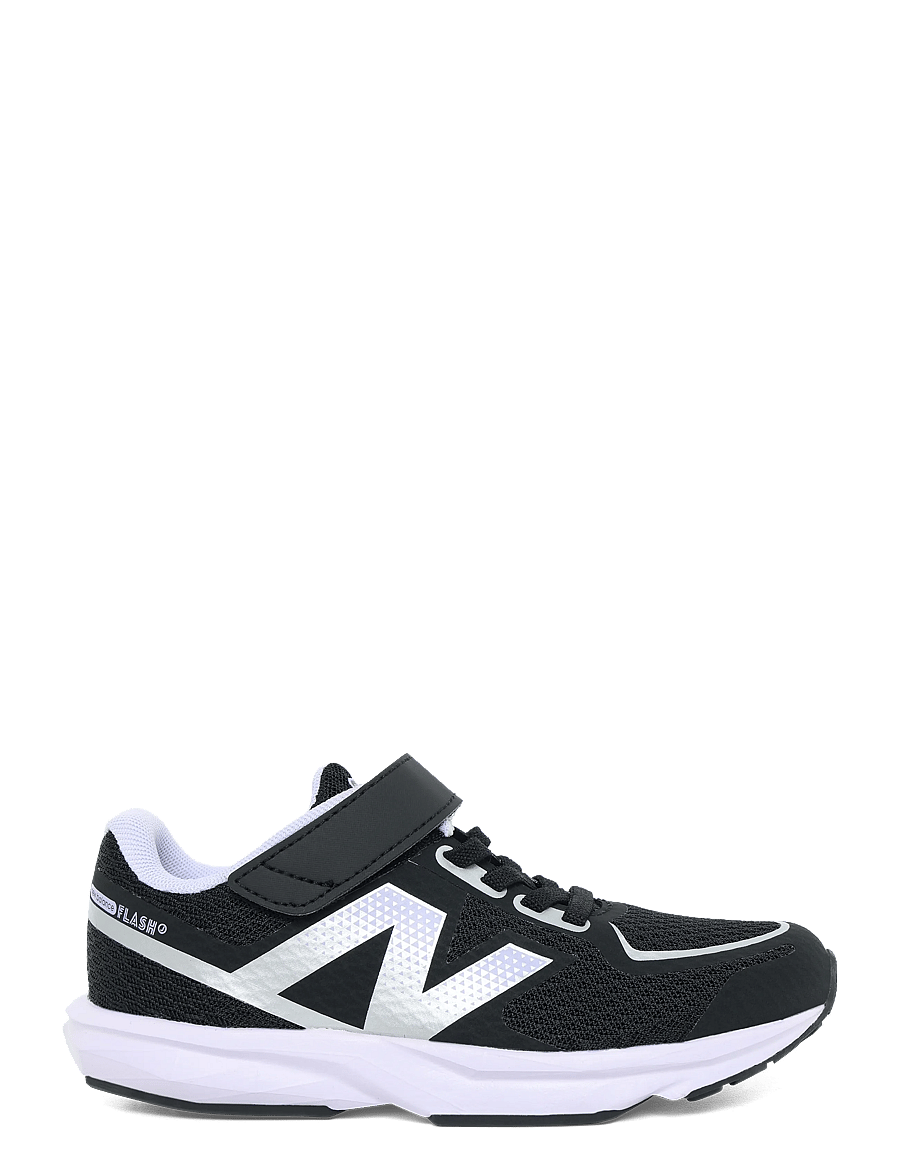 New Balance - New Balance FuelCell Flash Kids Bungee Lace with Hook & Loop Strap - laufschuhe - black - 2