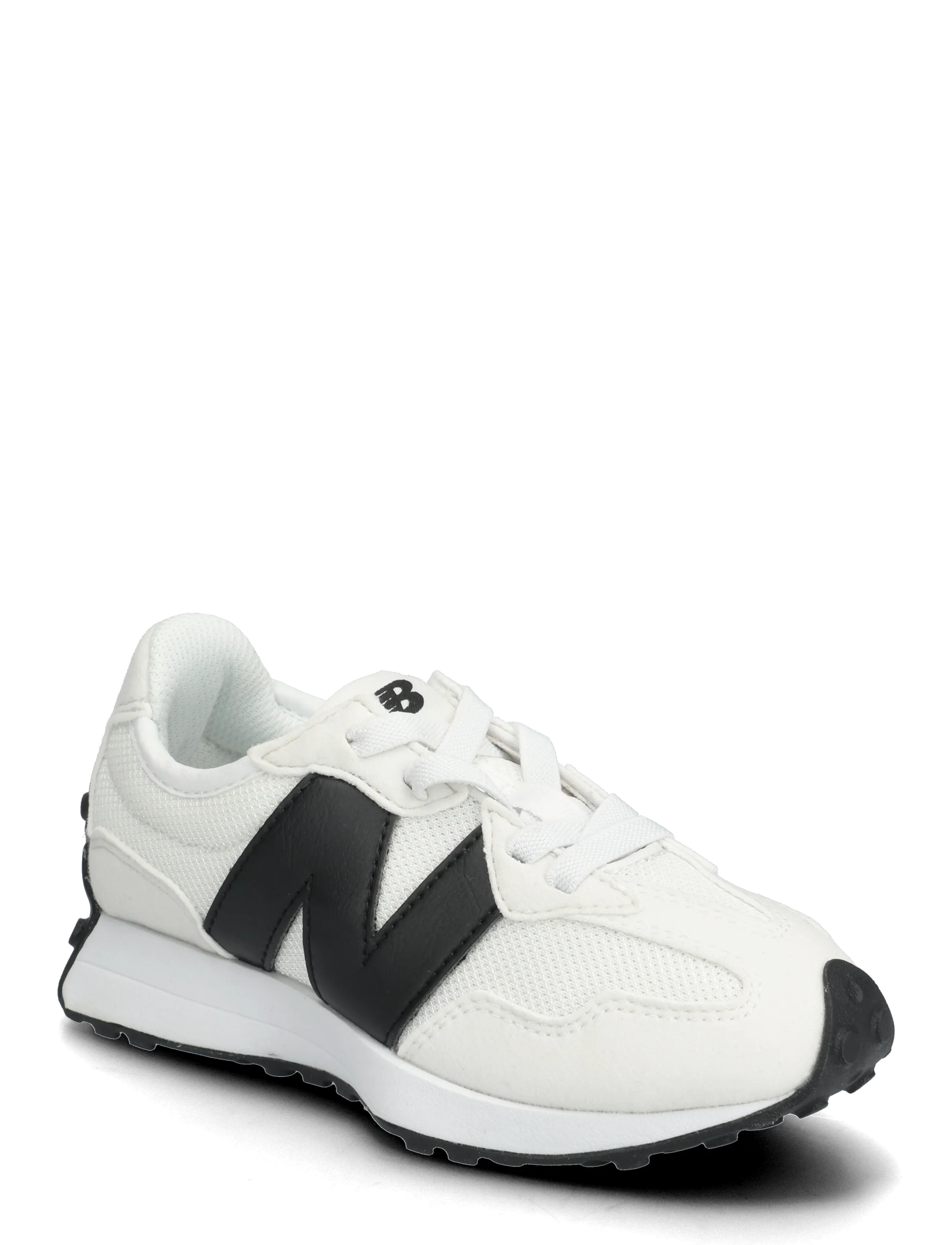 New Balance 327 Kids Bungee Lace - WHITE