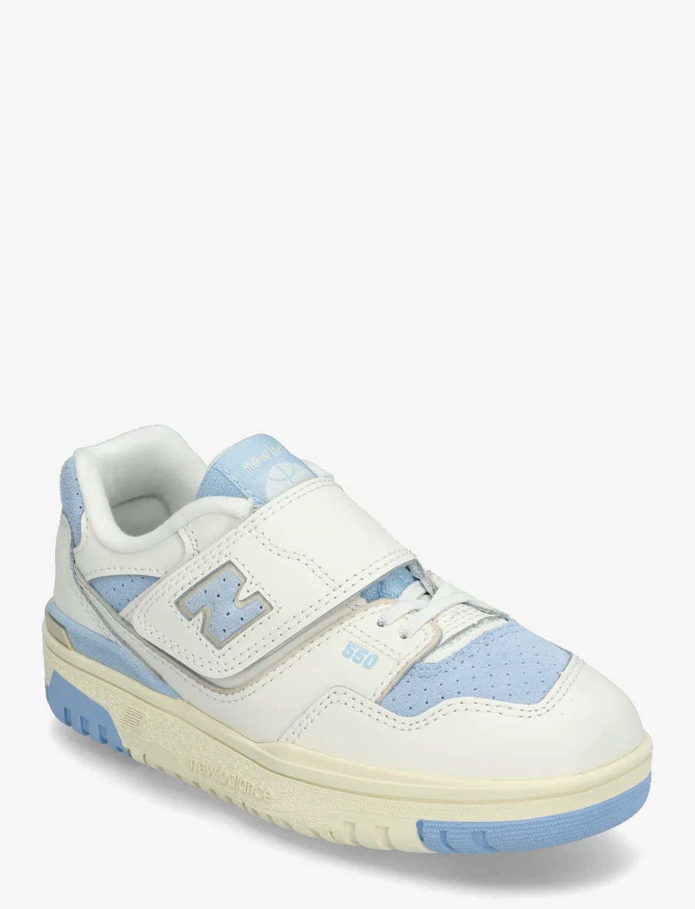 New Balance - New Balance 550 Kids Bungee Lace with Hook & Loop Top Strap - kõrge säärega tossud - sea salt - 0