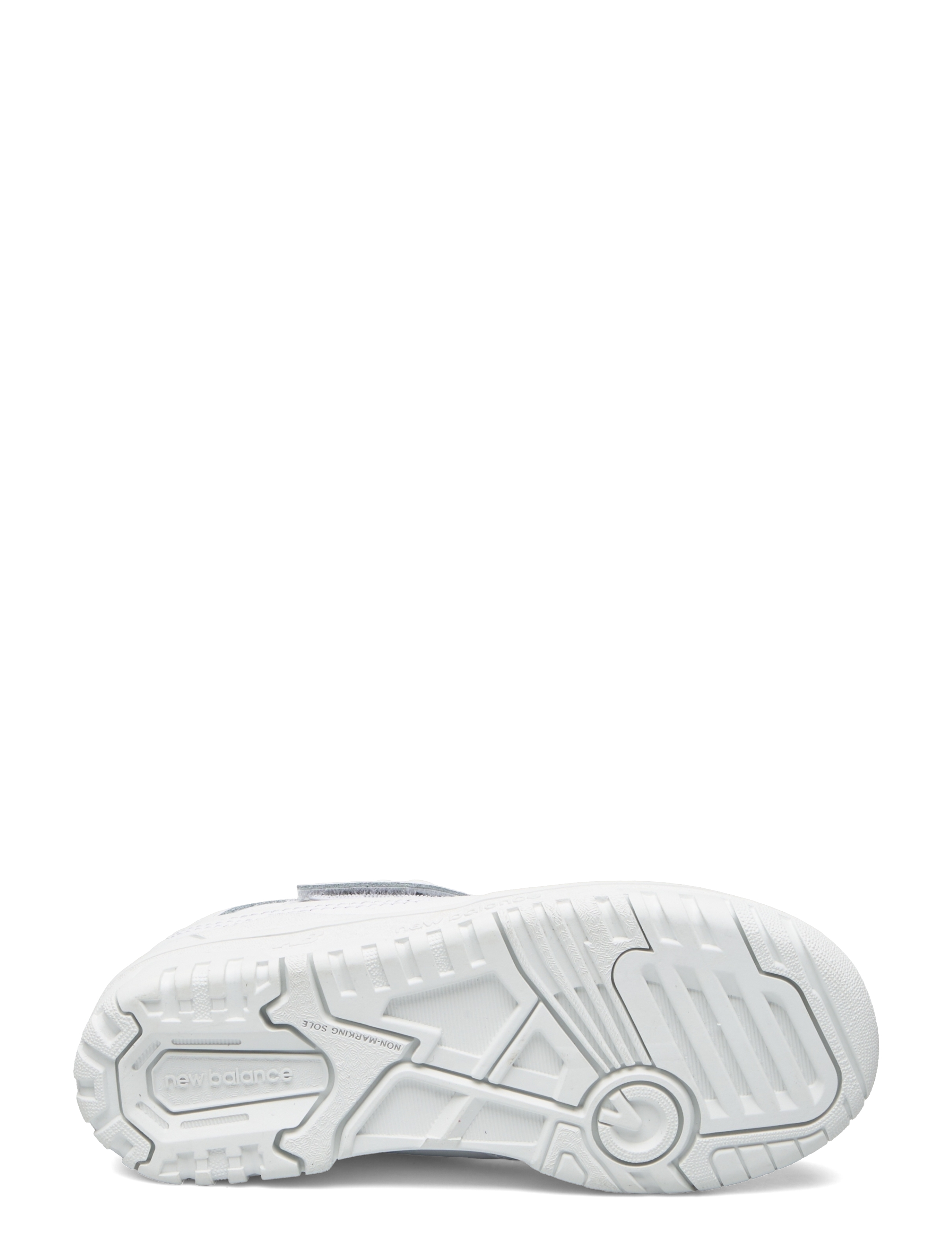 New Balance - New Balance 550 Kids Bungee Lace with Hook & Loop Top Strap - white - 4