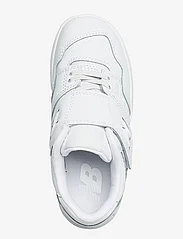 New Balance - New Balance 550 Kids Bungee Lace with Hook & Loop Top Strap - sommerschnäppchen - white - 3
