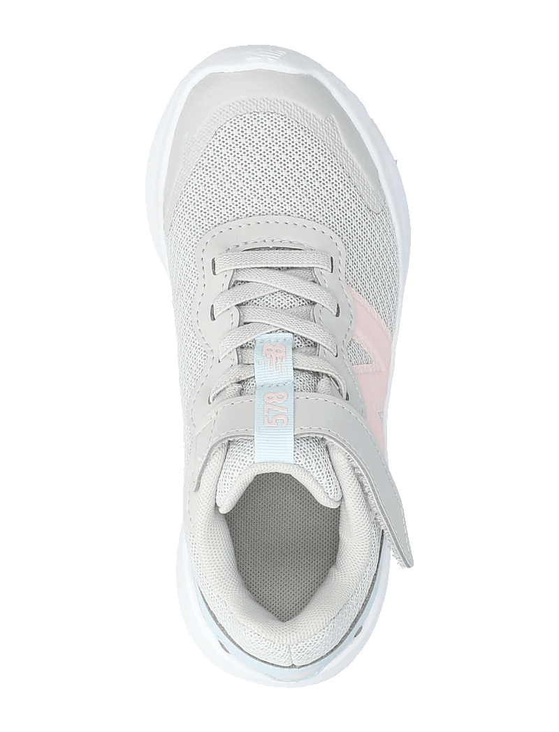 New Balance - New Balance FreshFoam 578 Kids Bungee Lace with Top Strap - lave sneakers - grey matter - 3