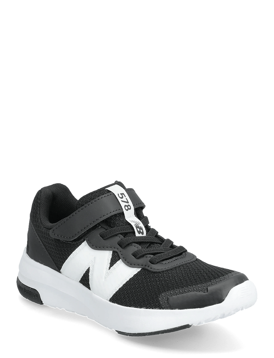 New Balance - New Balance 578 Kids Bungee Lace with Top Strap - black - 0