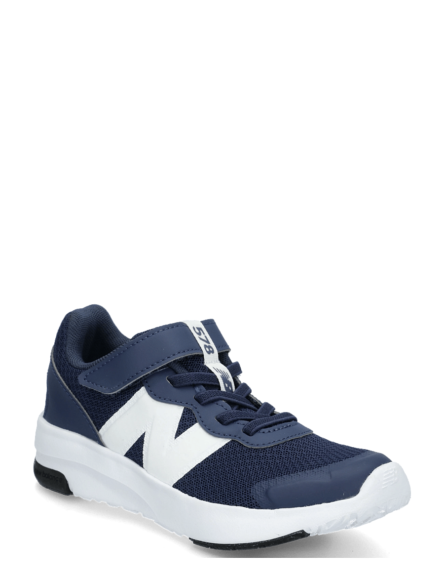 New Balance - New Balance 578 Kids Bungee Lace with Top Strap - niedriger schnitt - nb navy - 0