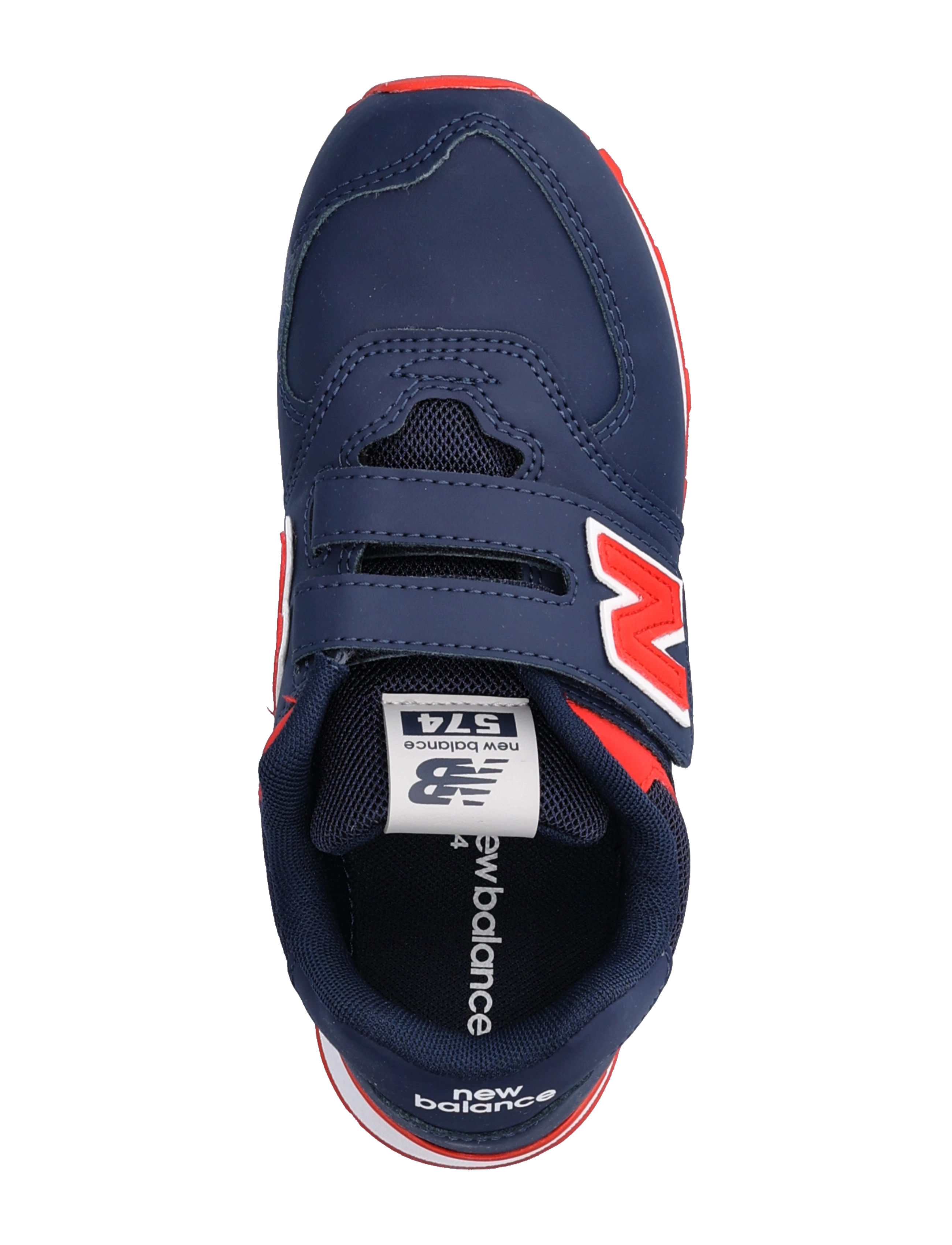 New Balance - New Balance 574 Kids Hook & Loop - låga sneakers - natural indigo - 3