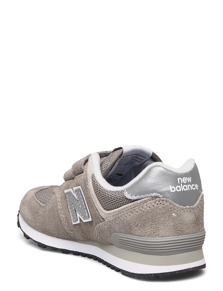 New Balance - New Balance 574 Core Kids Hook & Loop - niedriger schnitt - grey - 2