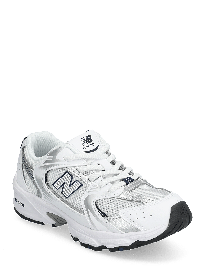 New Balance - New Balance 530 Kids Bungee Lace - skriešanas apavi - white - 0