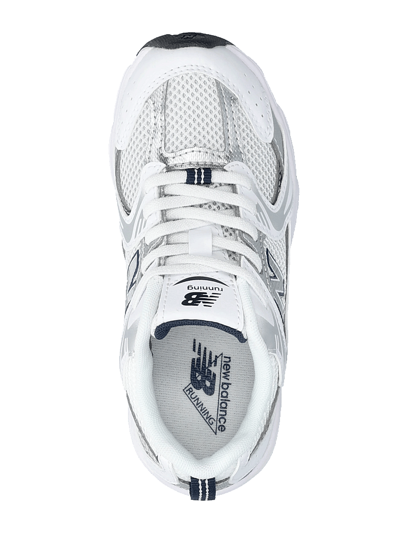 New Balance - New Balance 530 Kids Bungee Lace - skriešanas apavi - white - 3