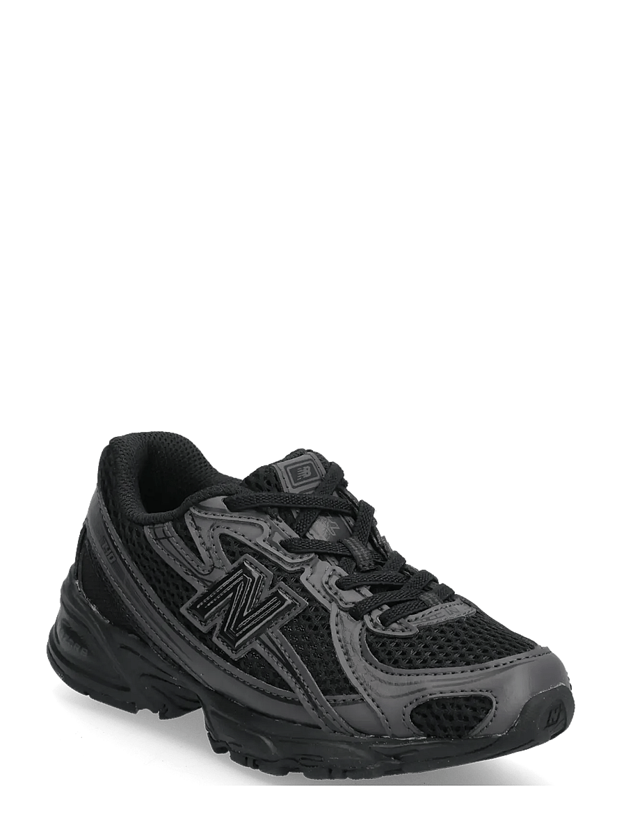 New Balance - New Balance 740 Kids Bungee Lace - lave sneakers - black cement - 0