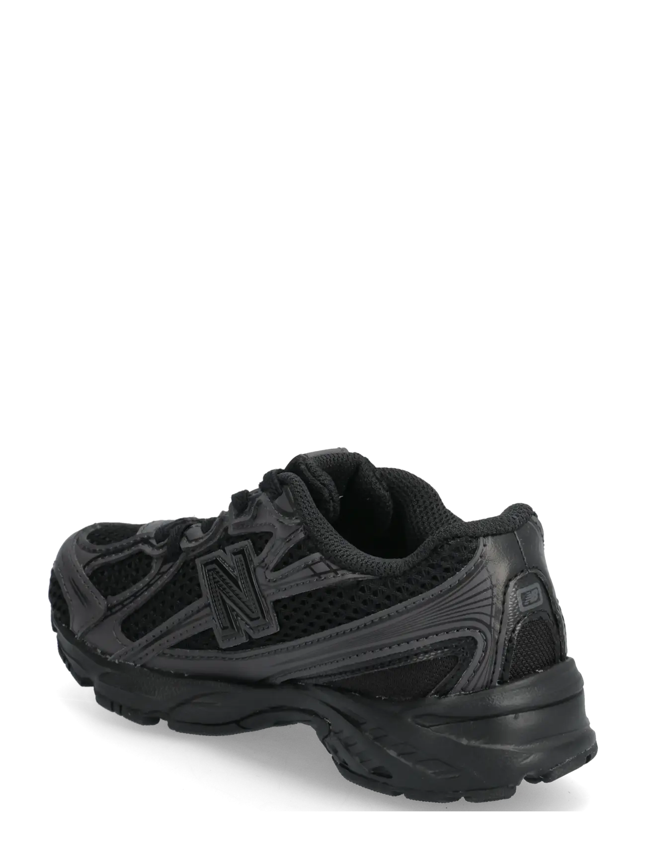 New Balance - New Balance 740 Kids Bungee Lace - lave sneakers - black cement - 2