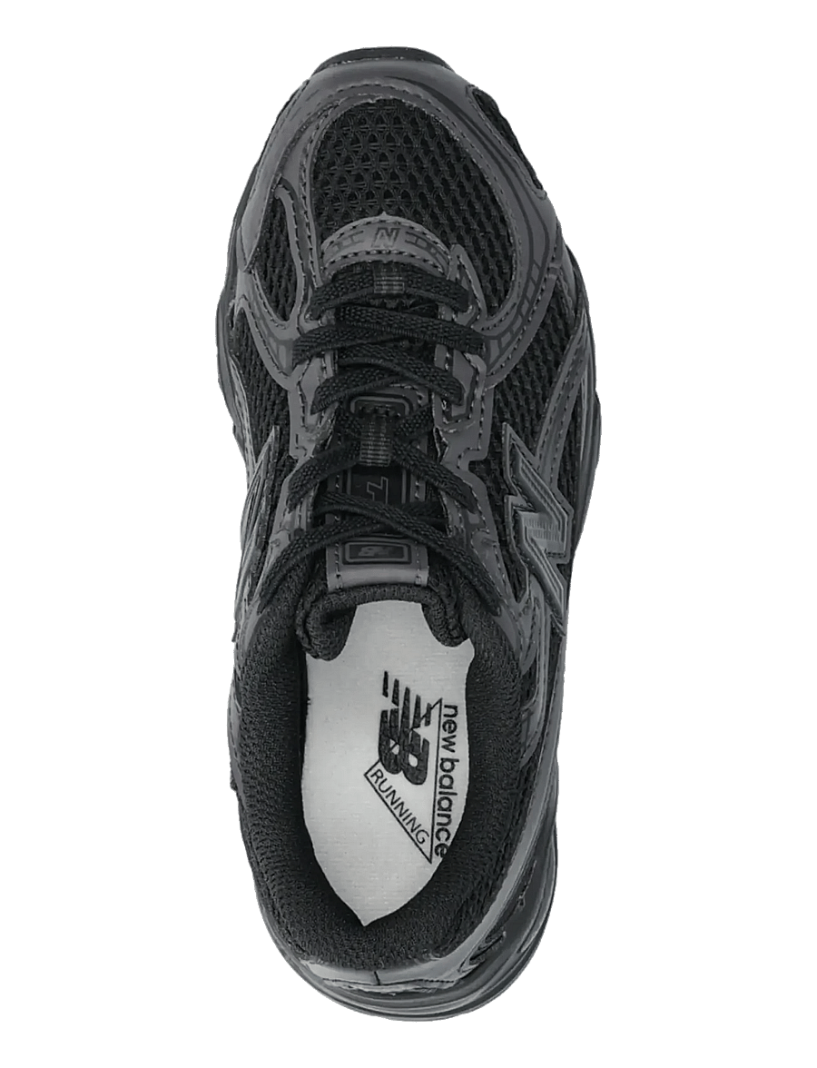 New Balance - New Balance 740 Kids Bungee Lace - lave sneakers - black cement - 3