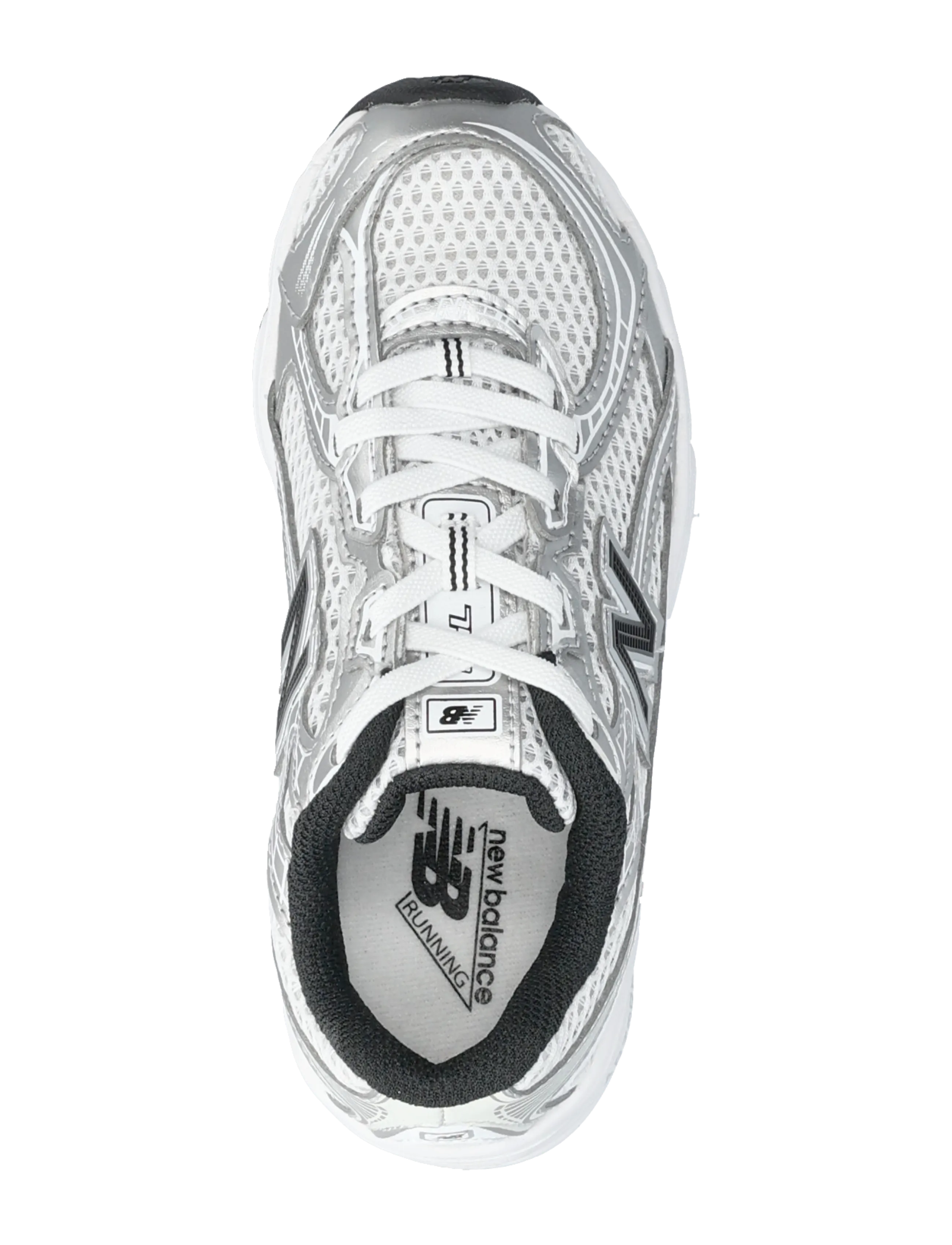 New Balance - New Balance 740 Kids Bungee Lace - low-top sneakers - silver metallic - 3