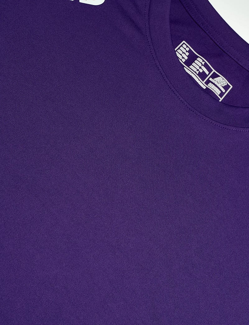 New Balance - SHORT SLEEVE TECH TEE - t-shirts - team purple - 3