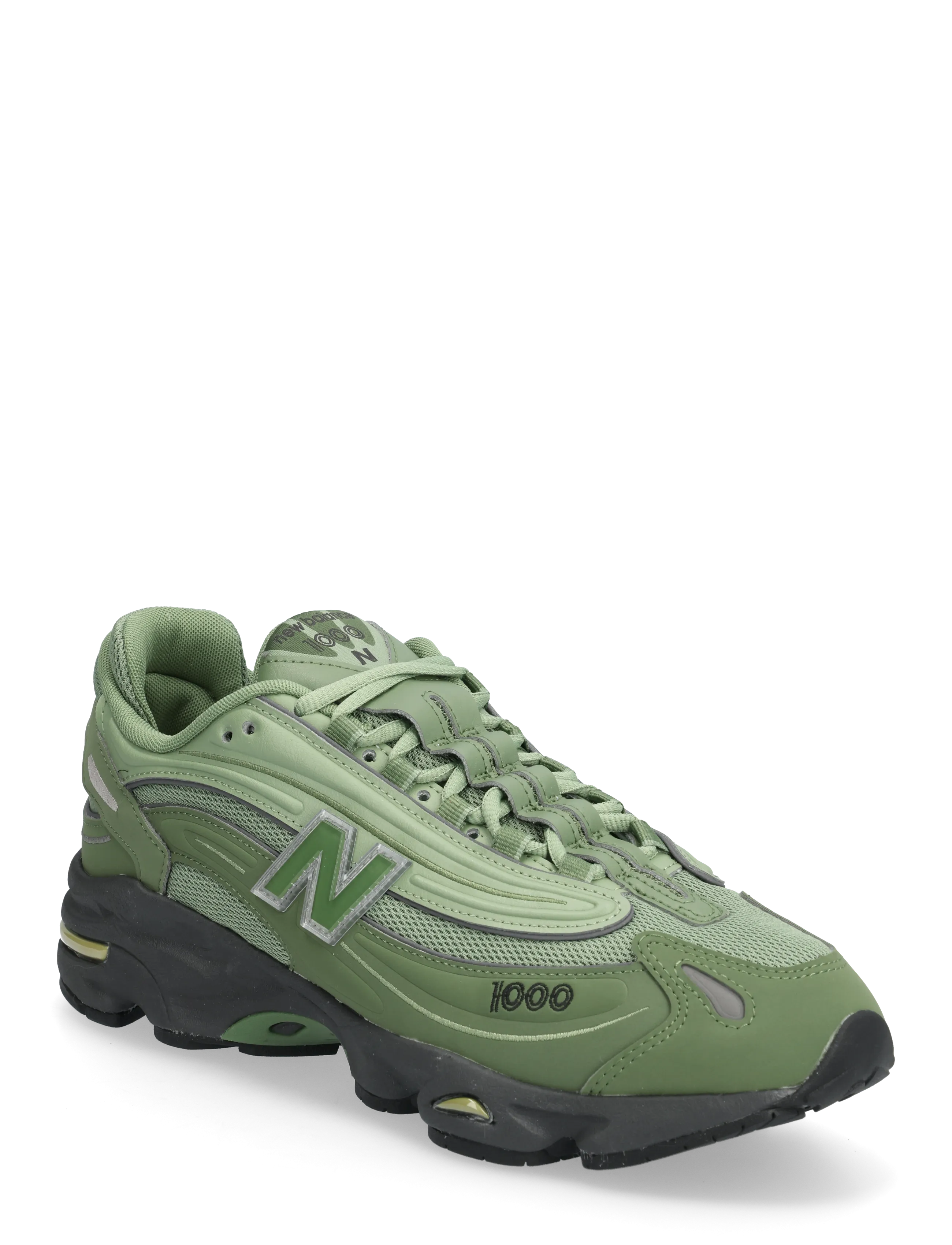 New Balance 1000, 45.5, Sport Sneakers, Khakigrün - Low Top Frauen