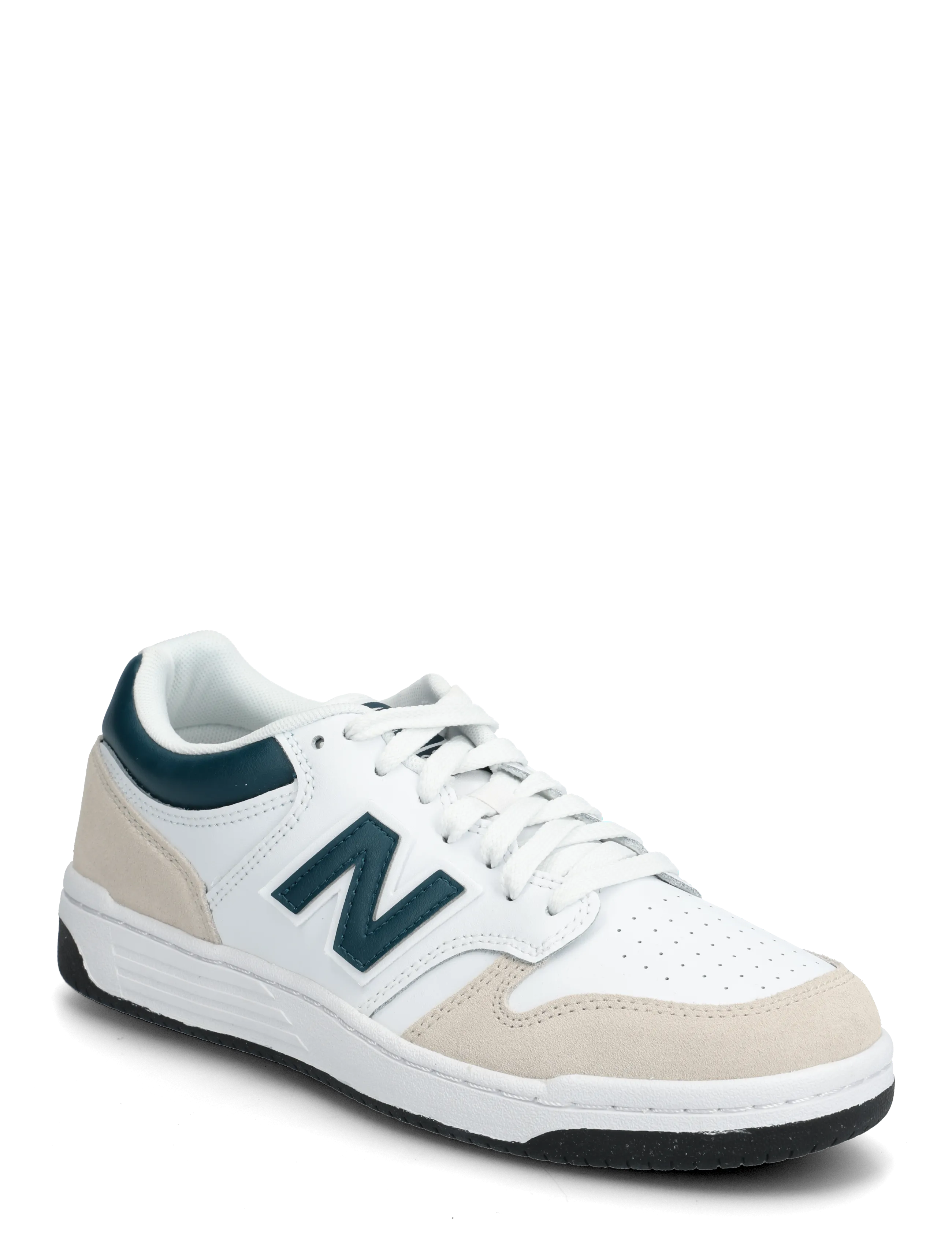 New Balance 480, Lave Sneakers, Hvid, Str: 40