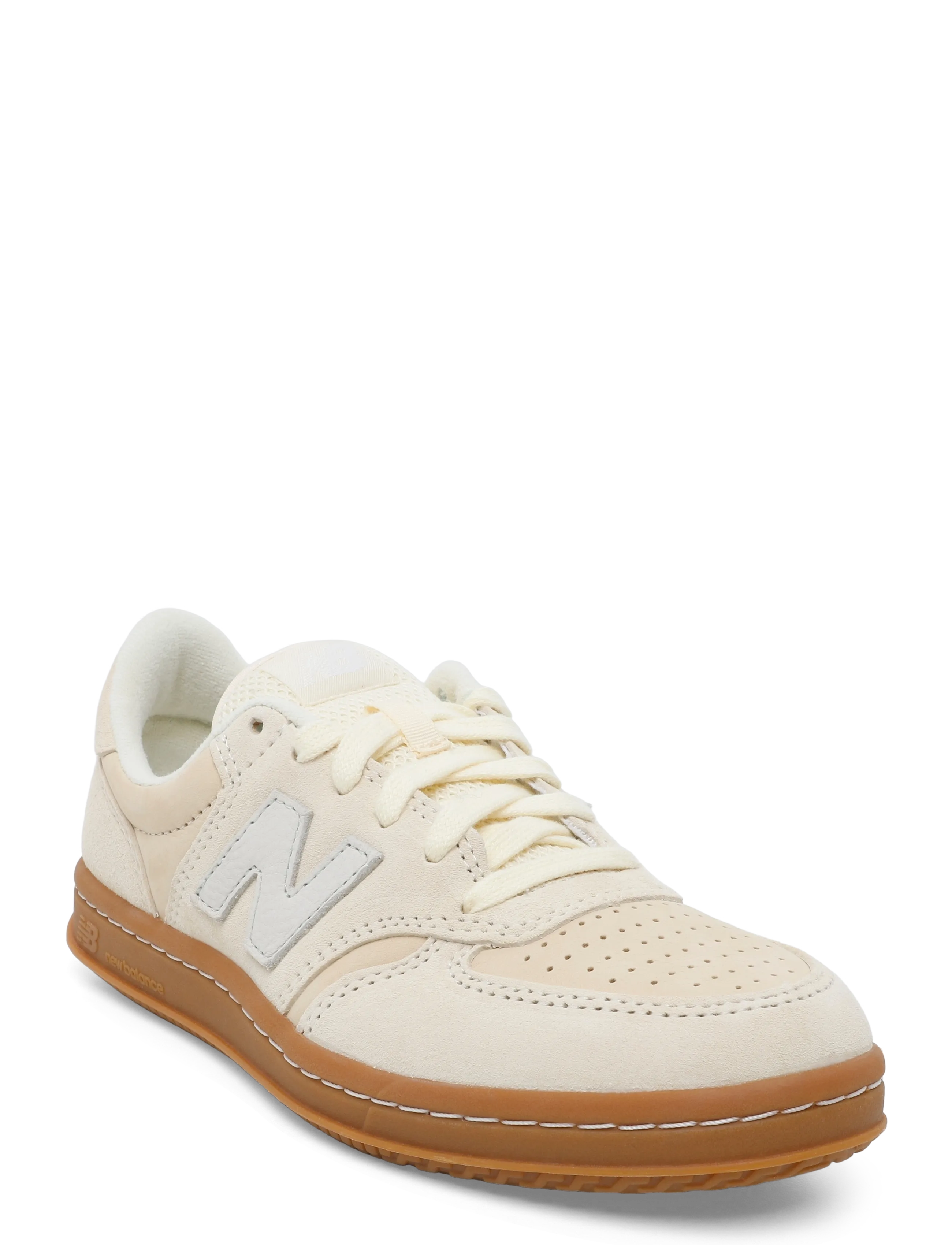 New Balance T500, Kvinder, Lave Sneakers, Cream, Str: 39.5