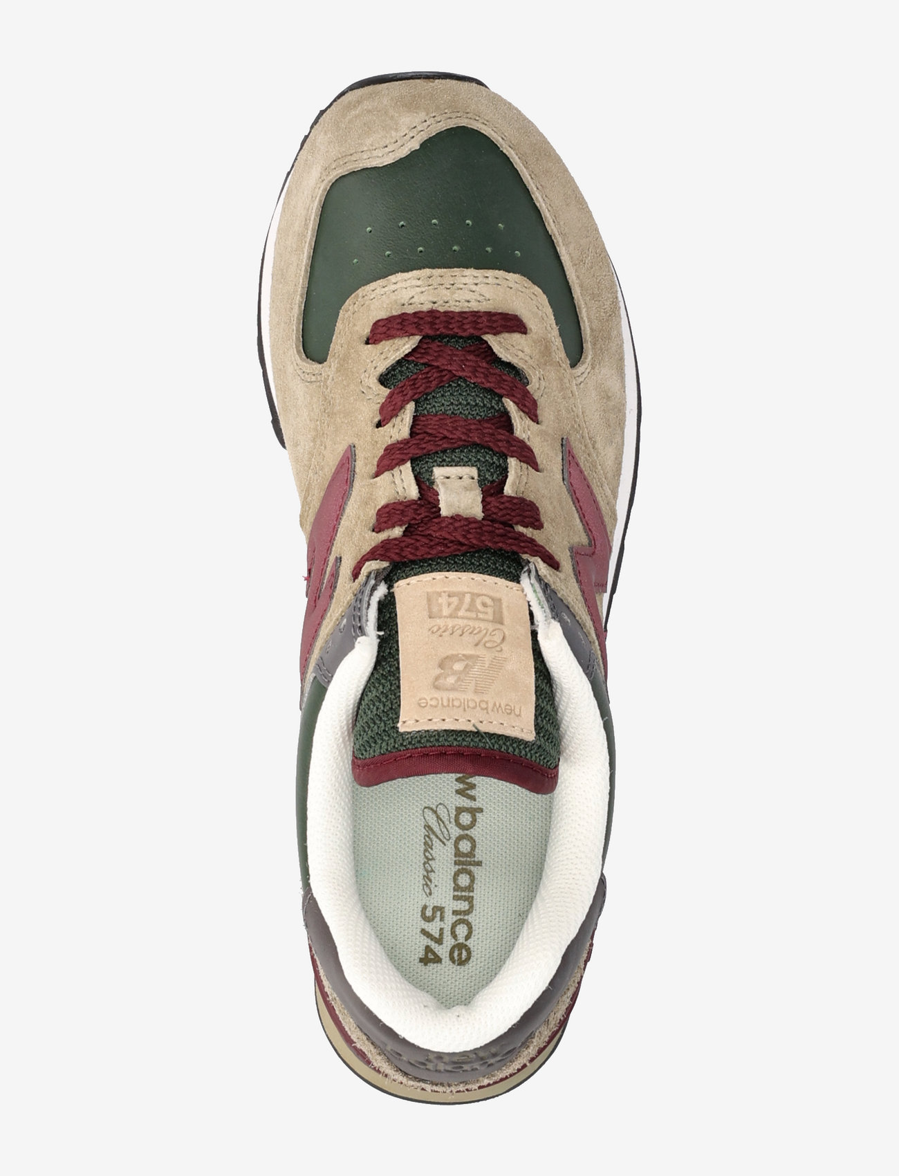 New Balance - New Balance 574 - navy-green-burgundy - 3
