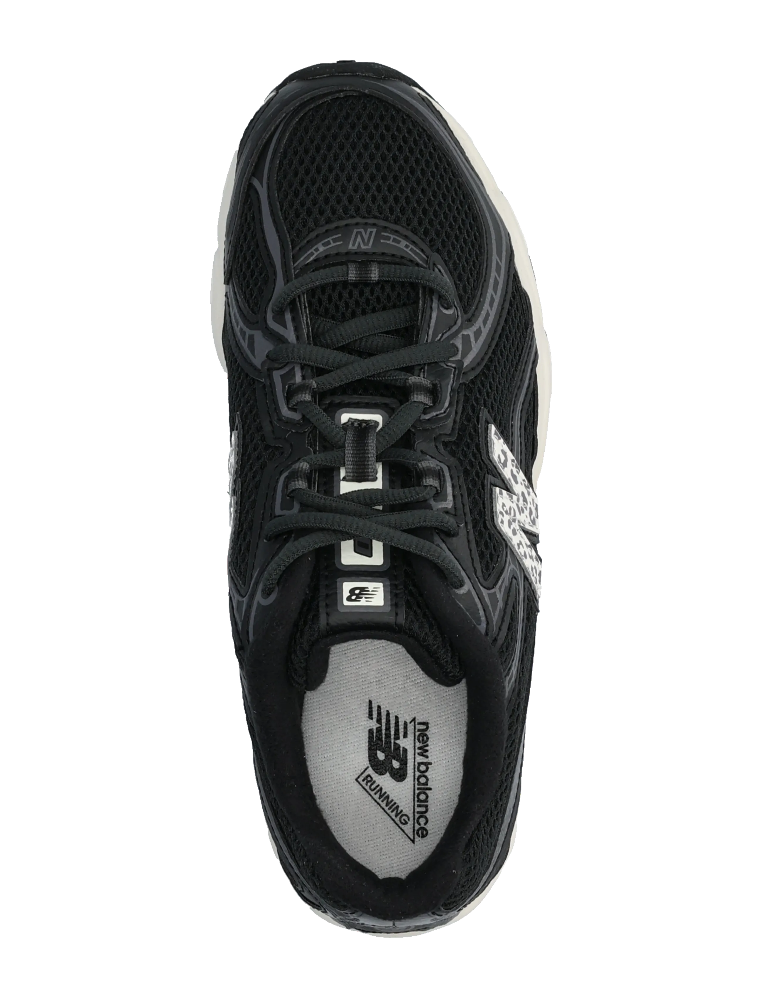 New Balance - New Balance 740 - platform sneakers - black - 3