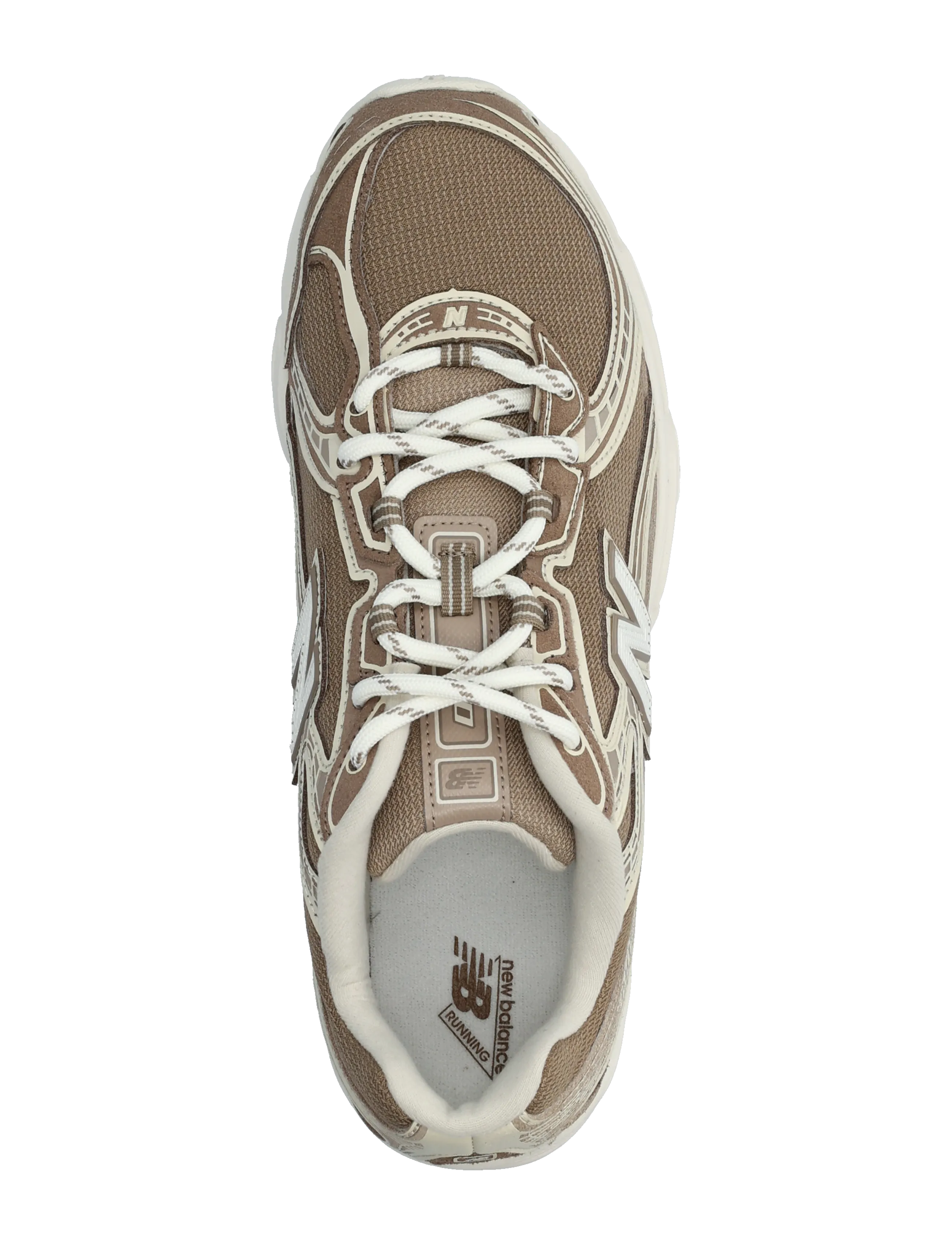 New Balance - New Balance 740 - platform sneakers - mushroom - 3
