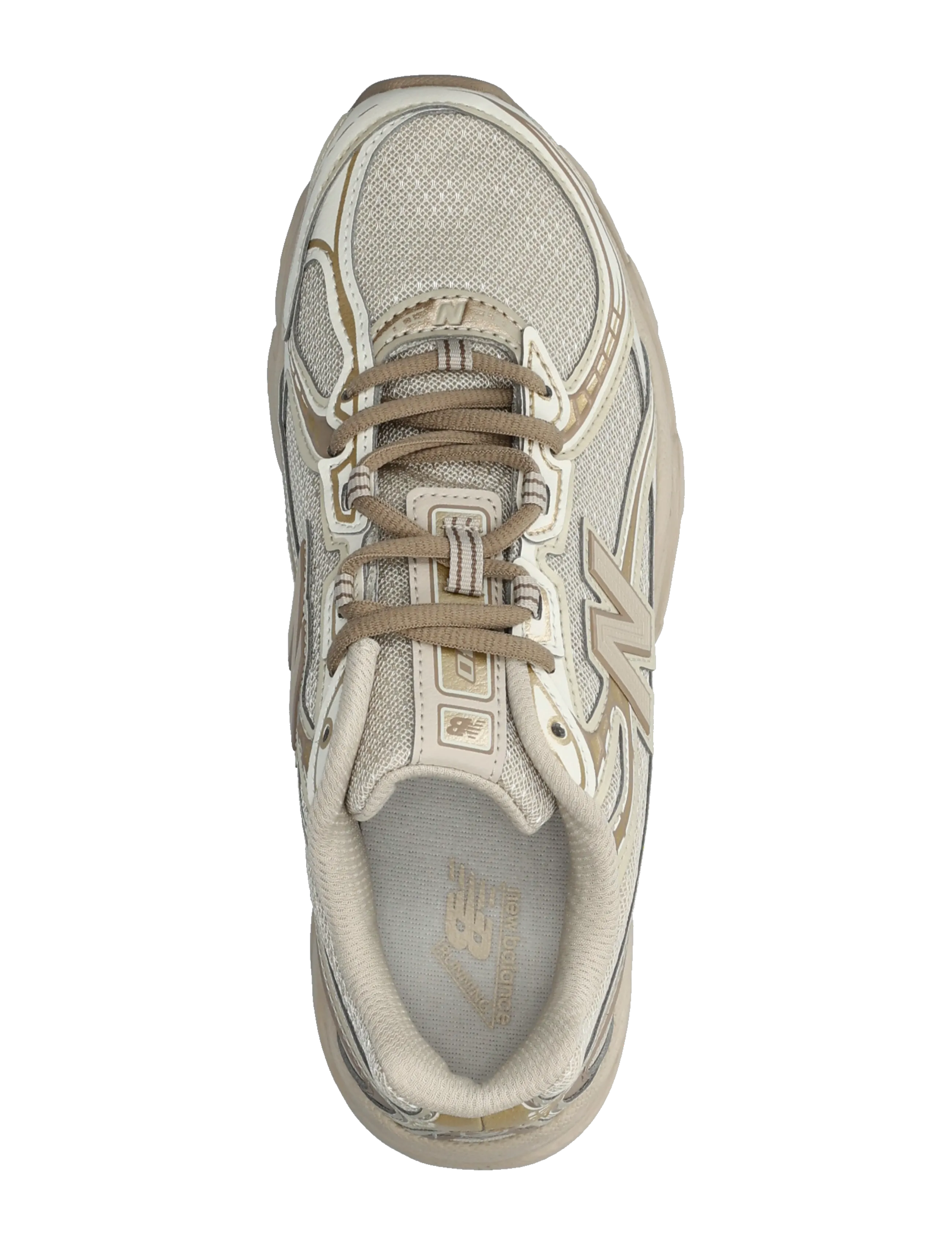 New Balance - New Balance 740 - platform sneakers - mushroom - 3