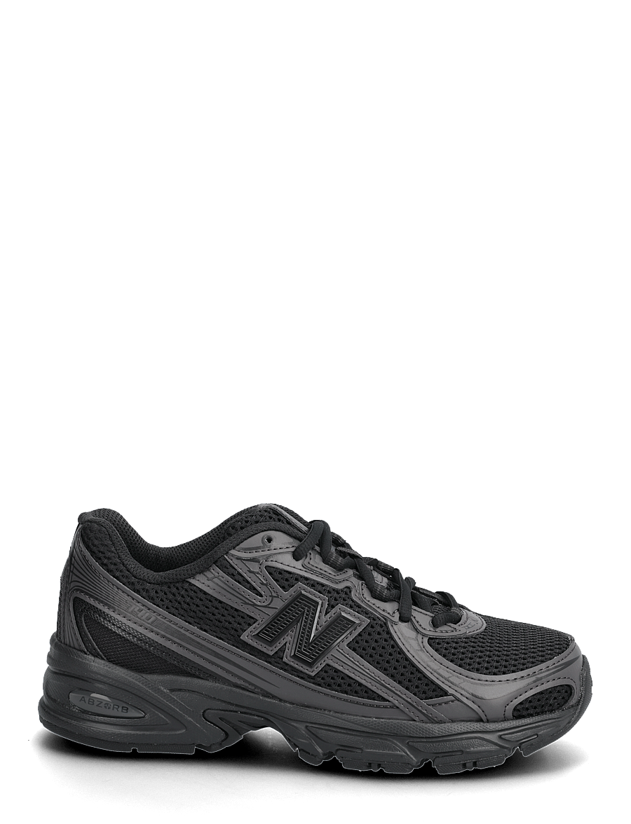 New Balance - New Balance 740 - sporta apavi ar zemu augšdaļu - black cement - 2