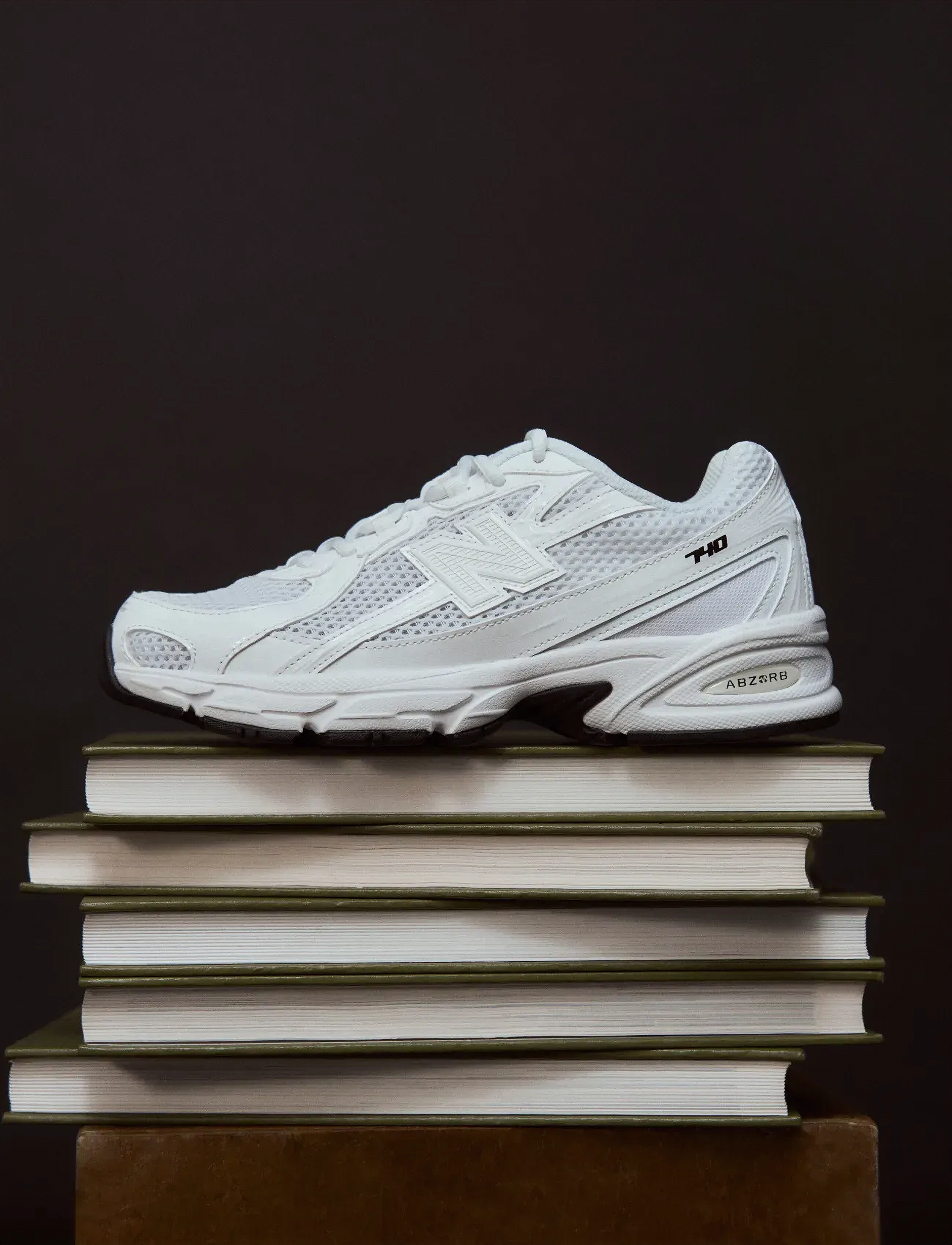 New Balance Sneakers 740 vit herr – bild 4