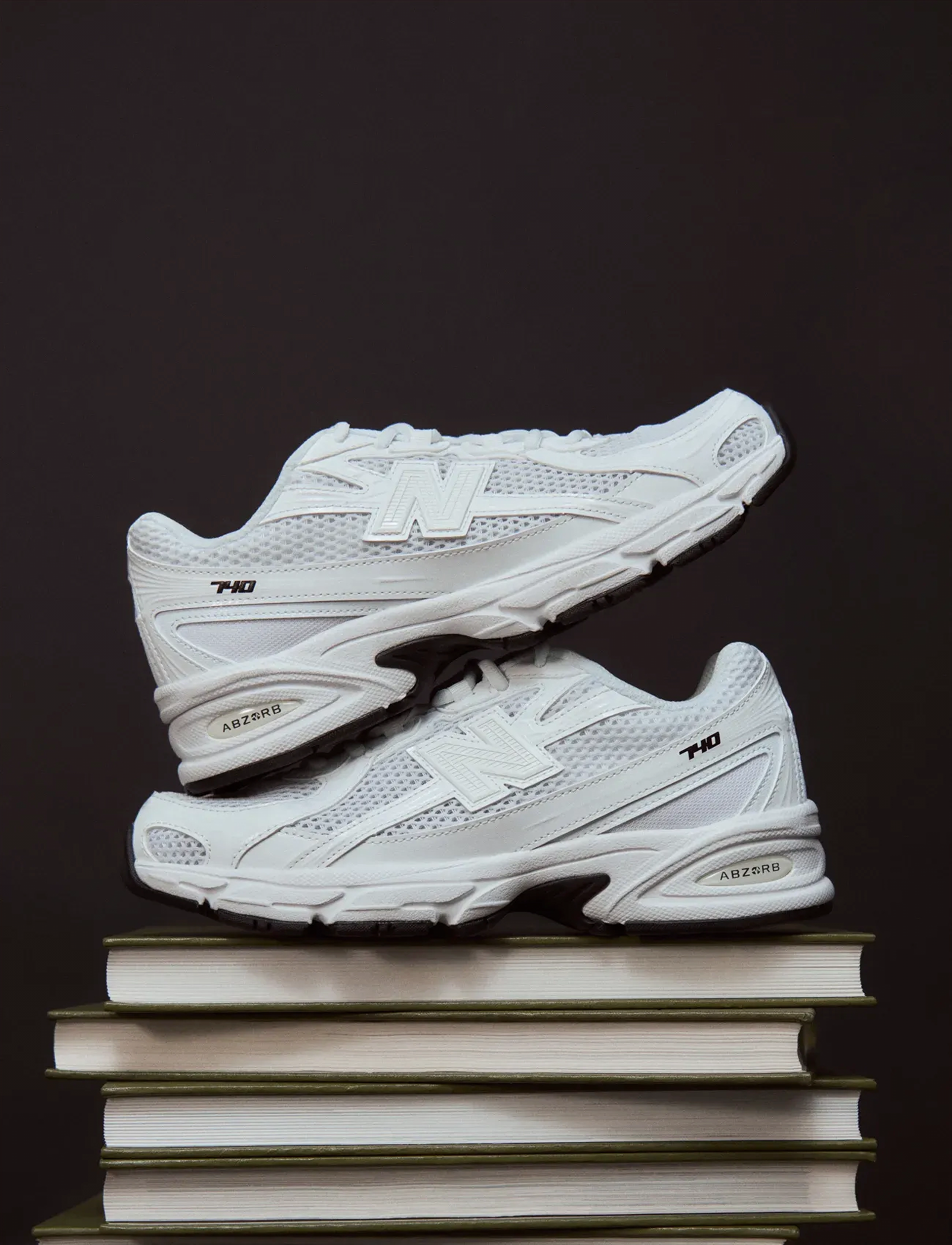 New Balance Sneakers 740 vit herr – bild 5