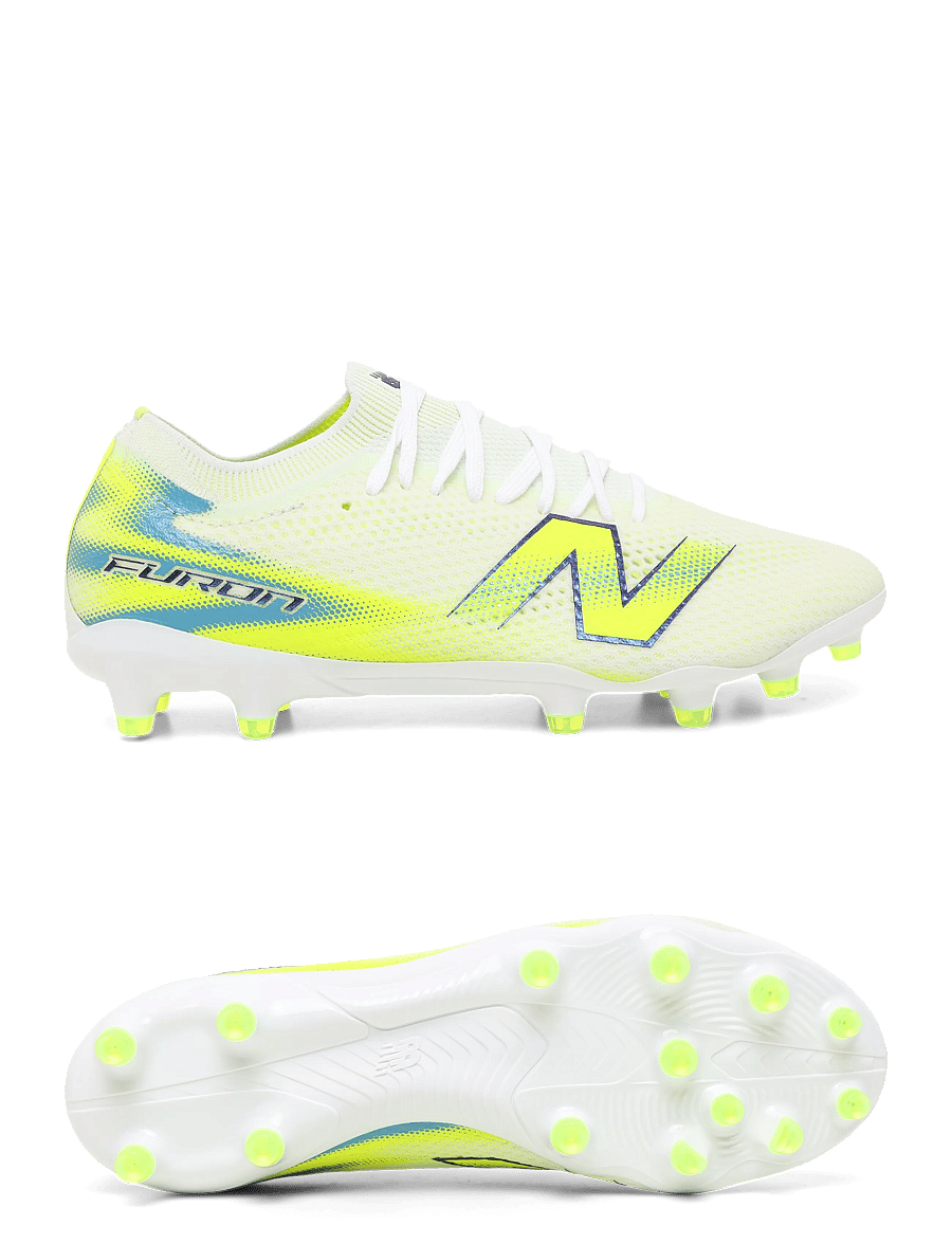 New Balance - Furon v9 Pro MG - football boots - white - 0