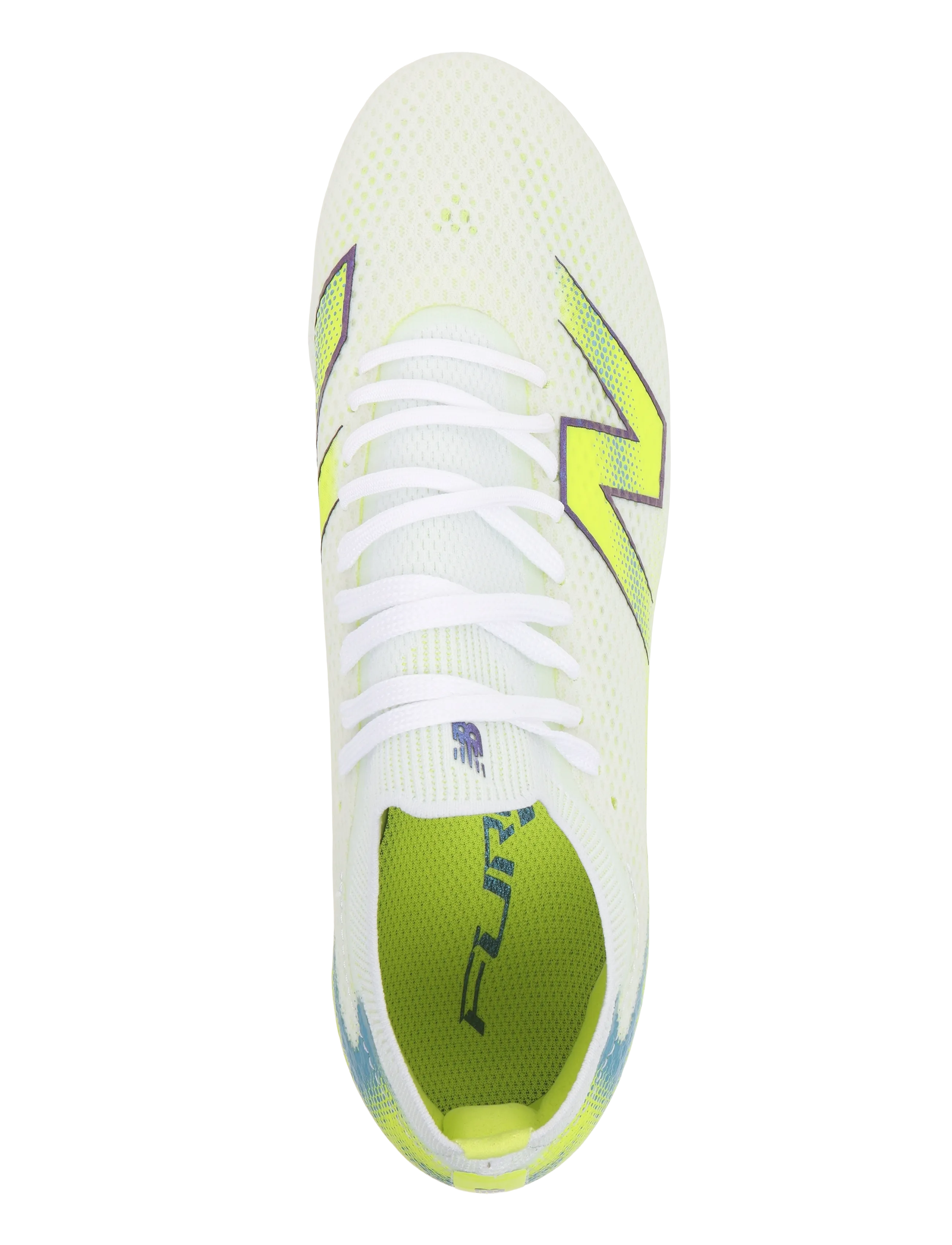 New Balance - Furon v9 Pro MG - football boots - white - 3