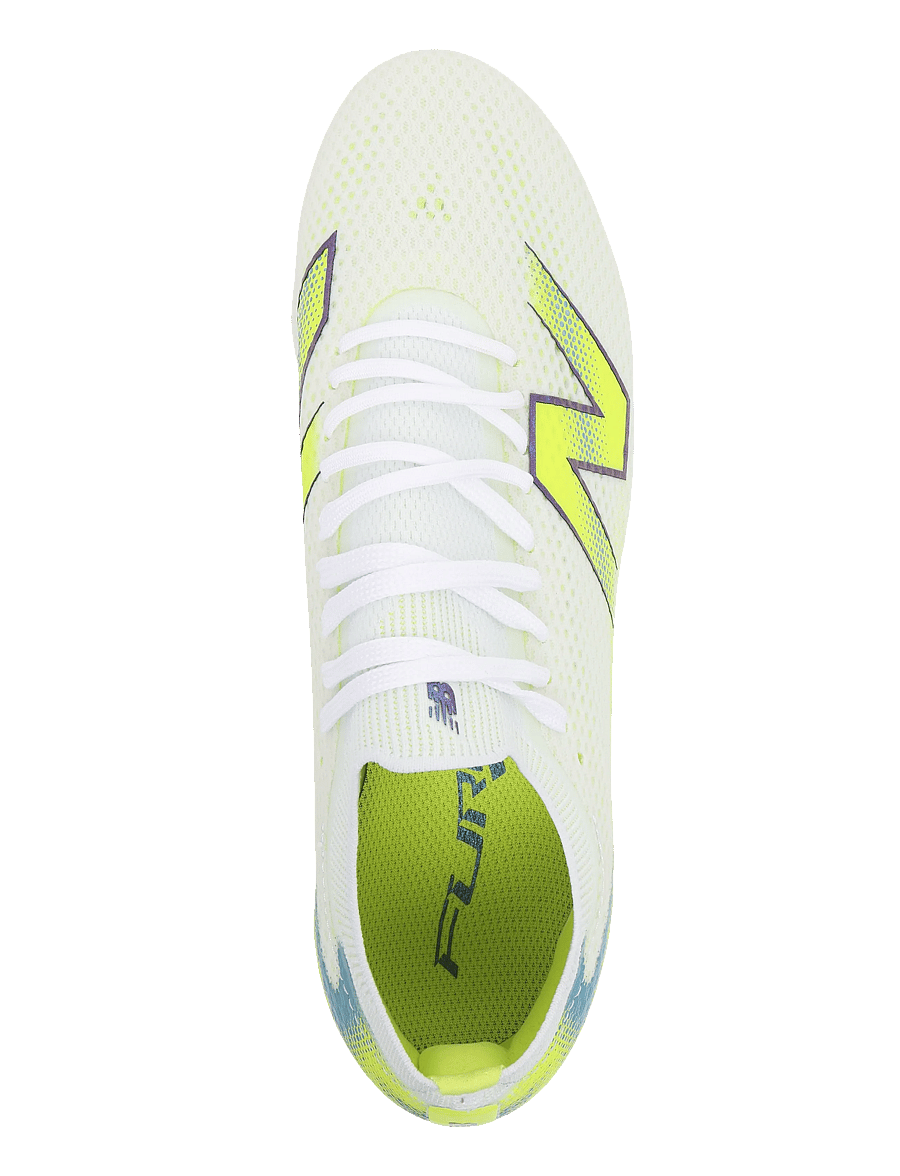New Balance - Furon v9 Pro MG - football boots - white - 3