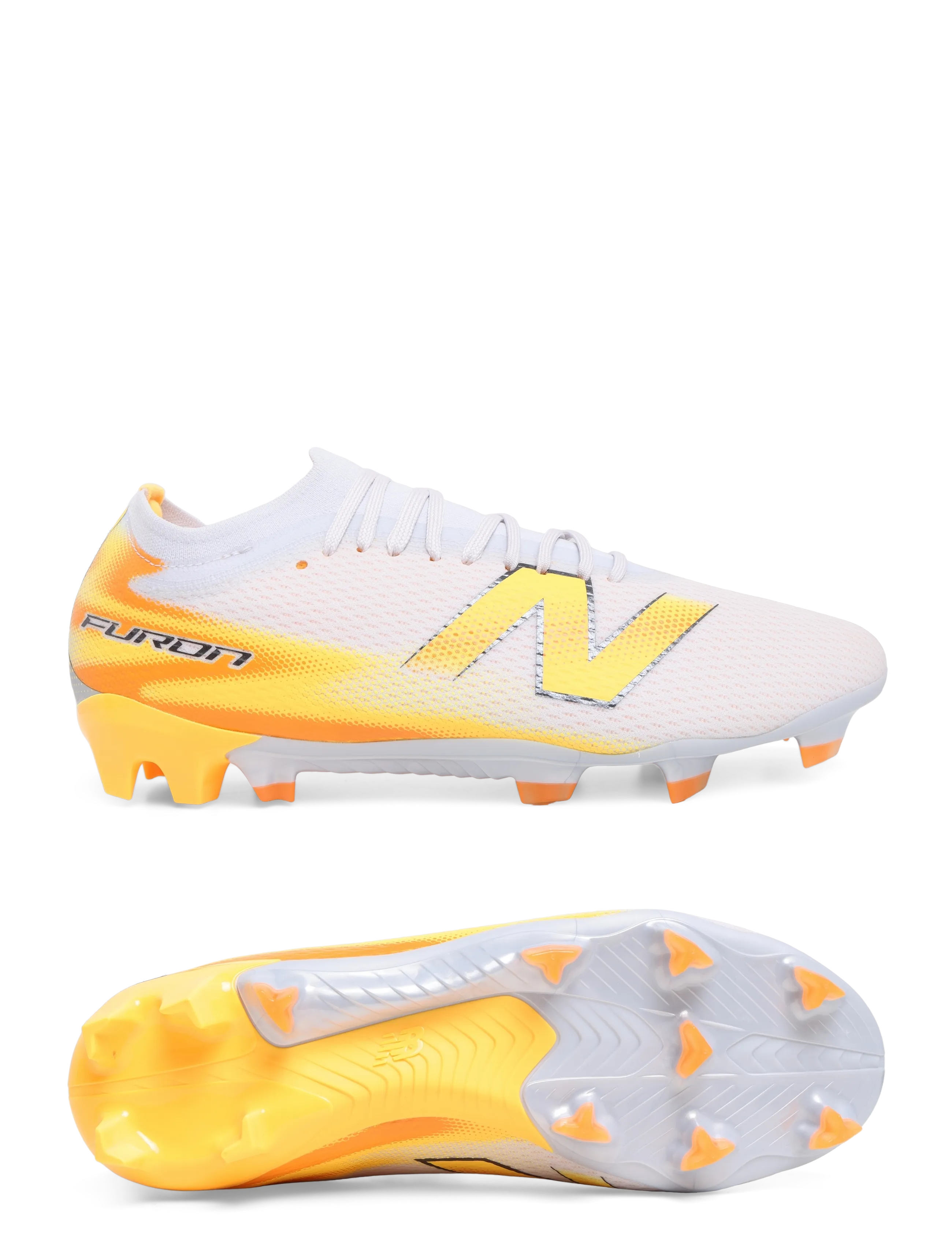 New Balance Furon v9 Team FG - Visa allt - FRESH AIR / white