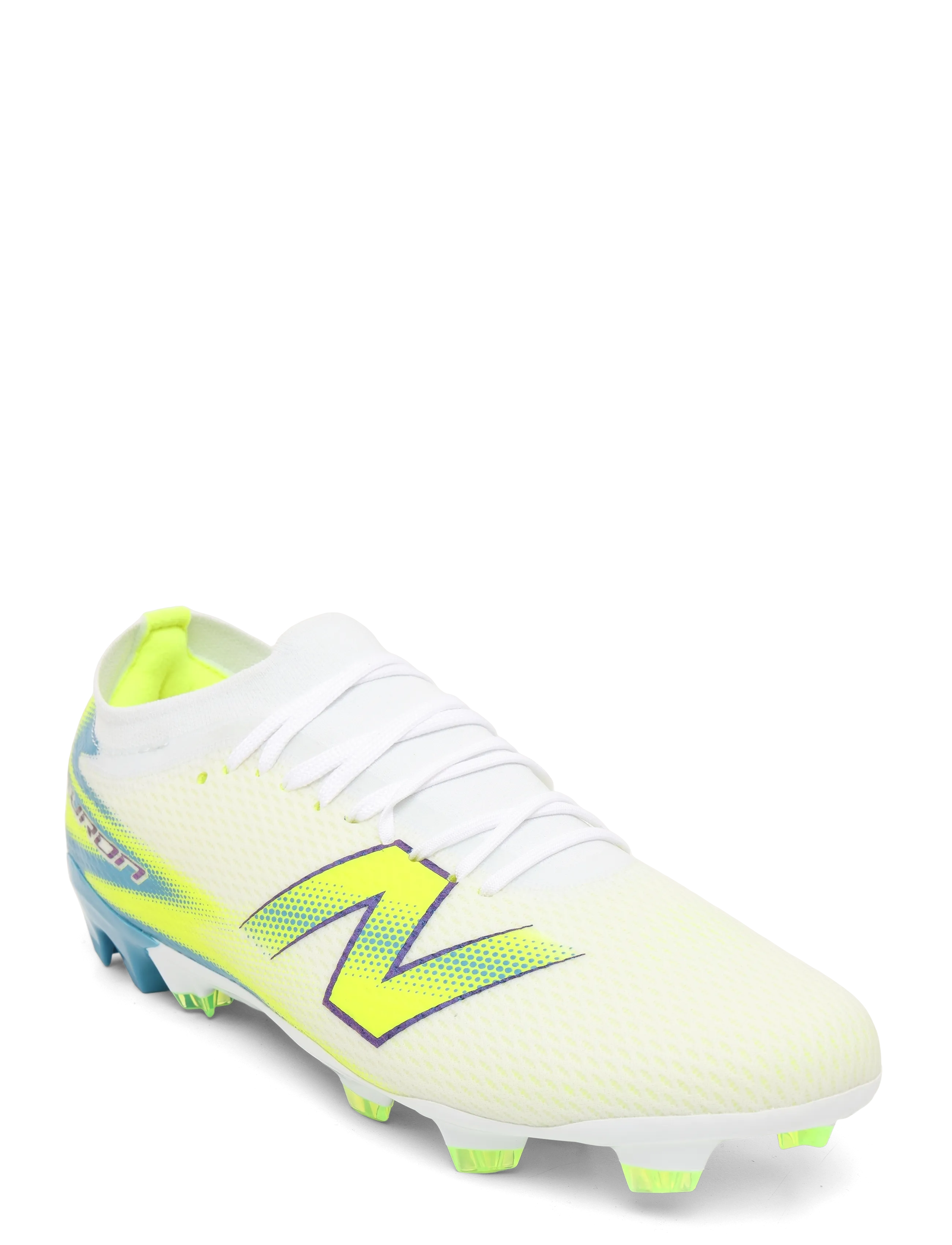 New Balance - Furon v9 Team FG - football boots - white - 1