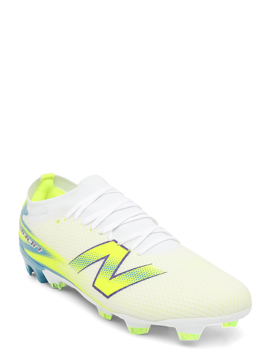 New Balance - Furon v9 Team FG - football boots - white - 1