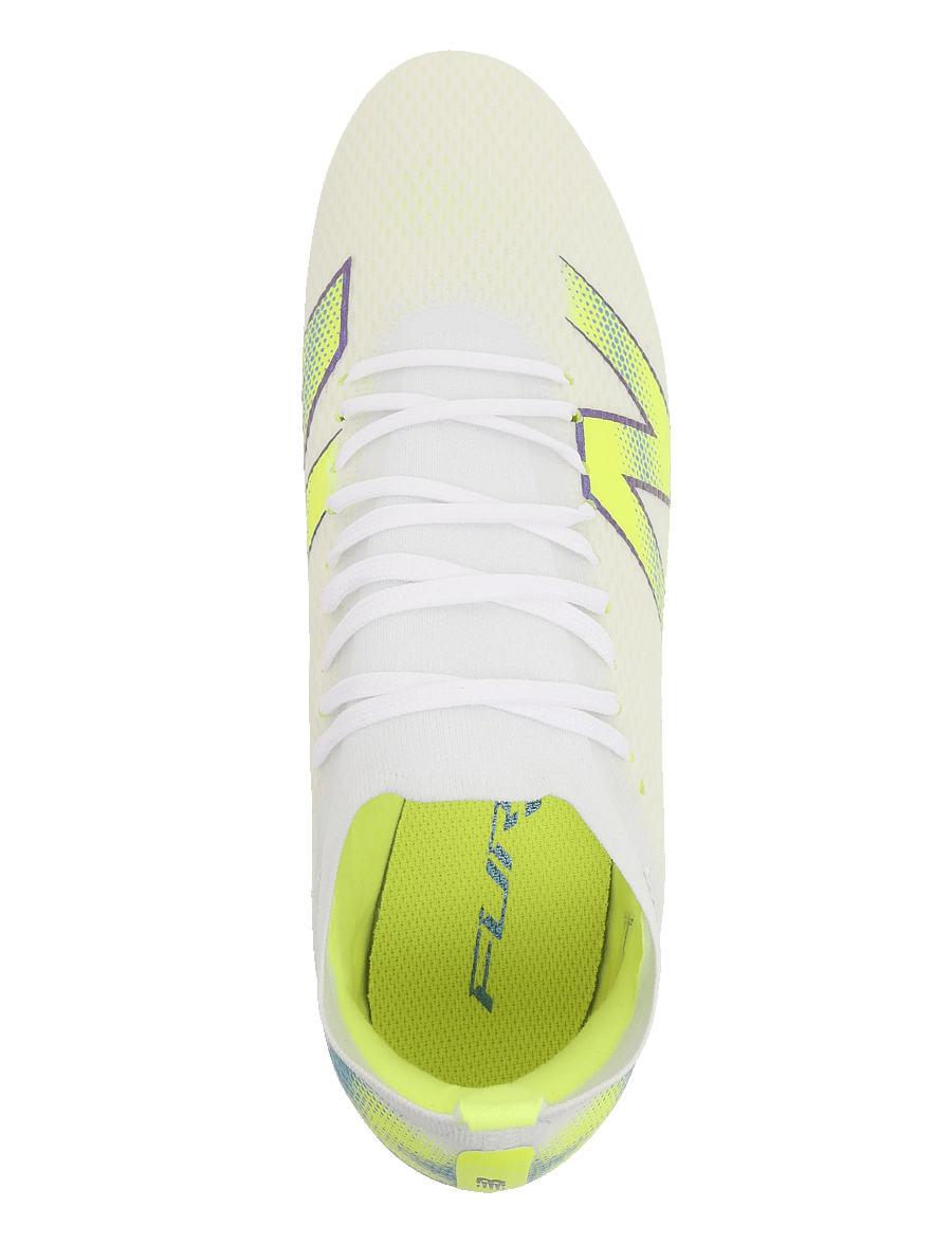 New Balance - Furon v9 Team FG - football boots - white - 3
