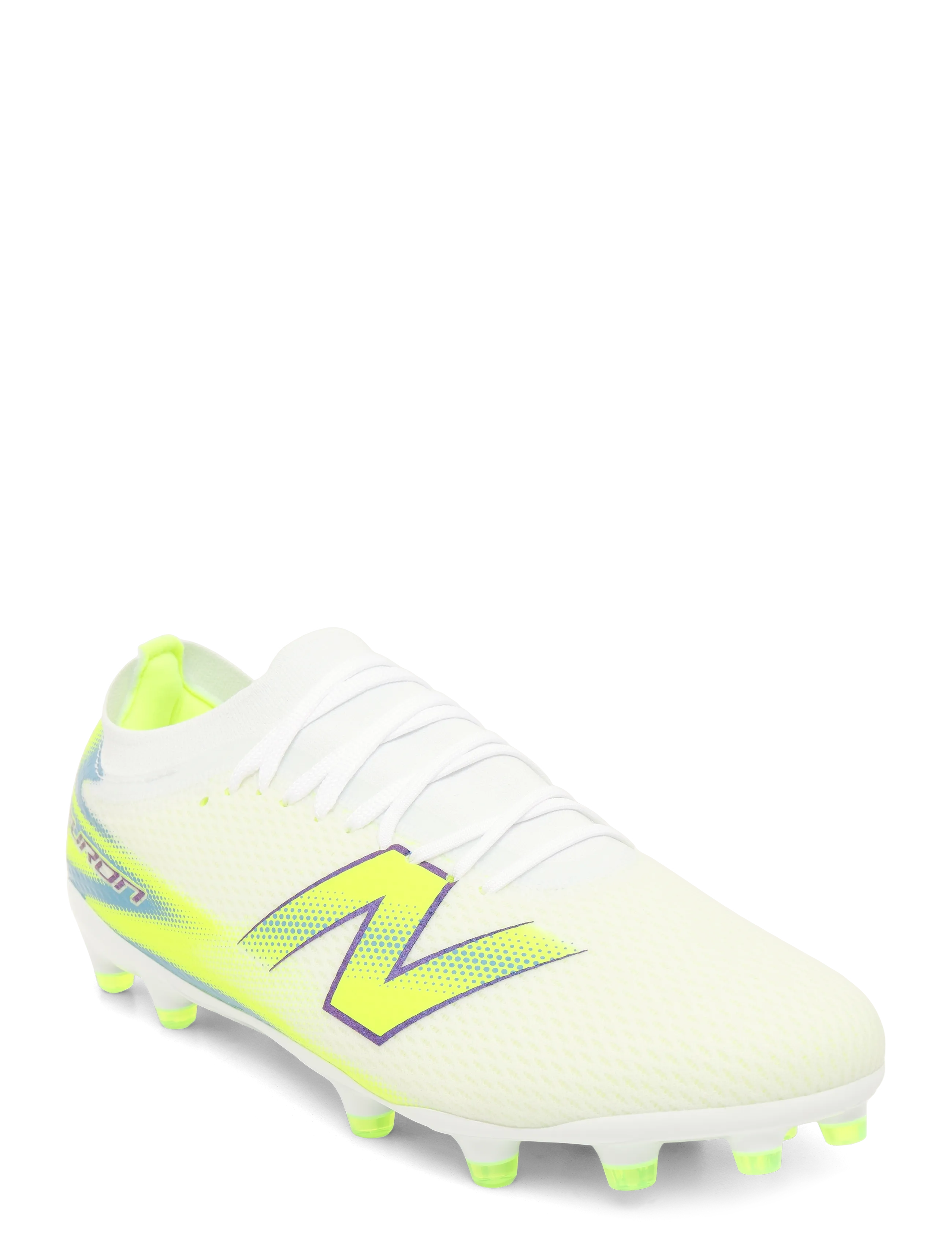 New Balance - Furon v9 Team MG - football boots - white - 1