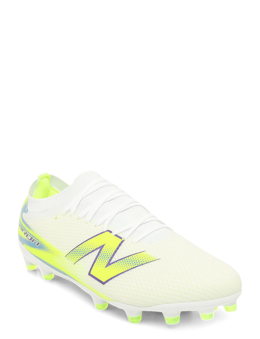 New Balance - Furon v9 Team MG - football boots - white - 1