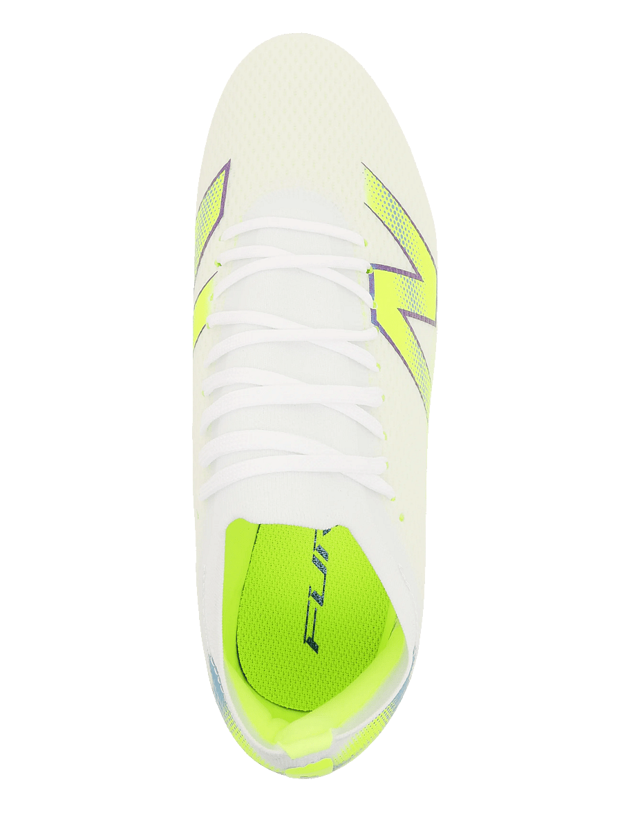 New Balance - Furon v9 Team MG - football boots - white - 3