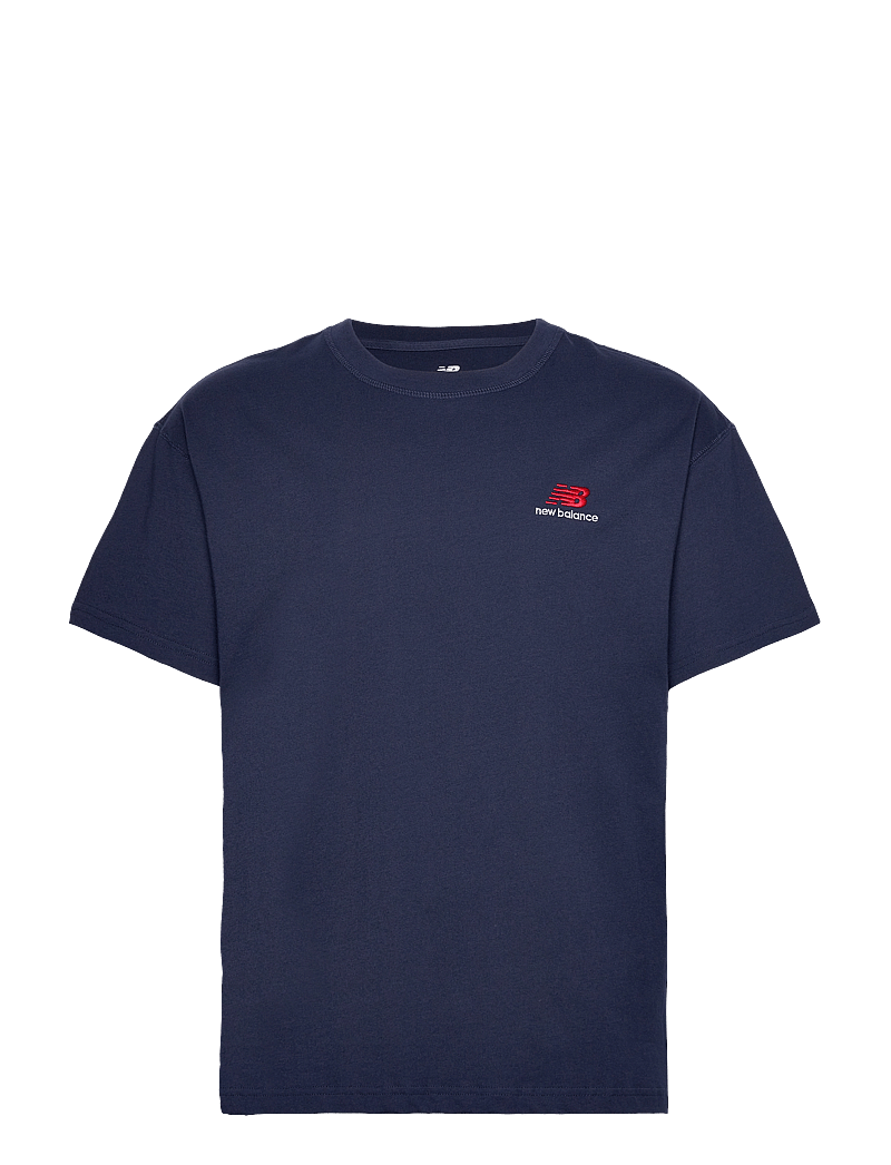 New Balance - Uni-ssentials Cotton T-Shirt - t-shirts - natural indigo - 0