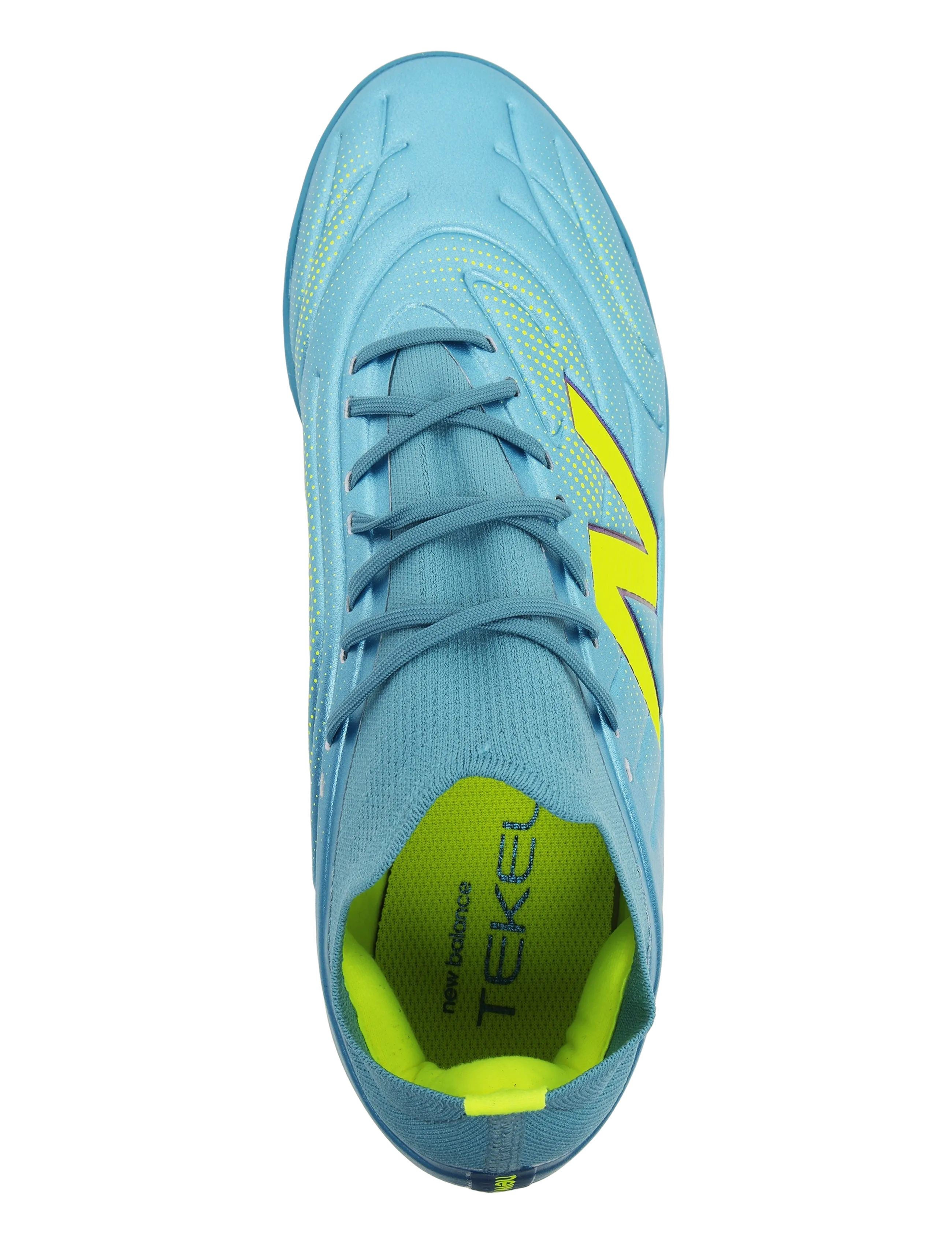 New Balance - Tekela v5 Team Low Laced TF - fußballstiefel - metallic blue - 3