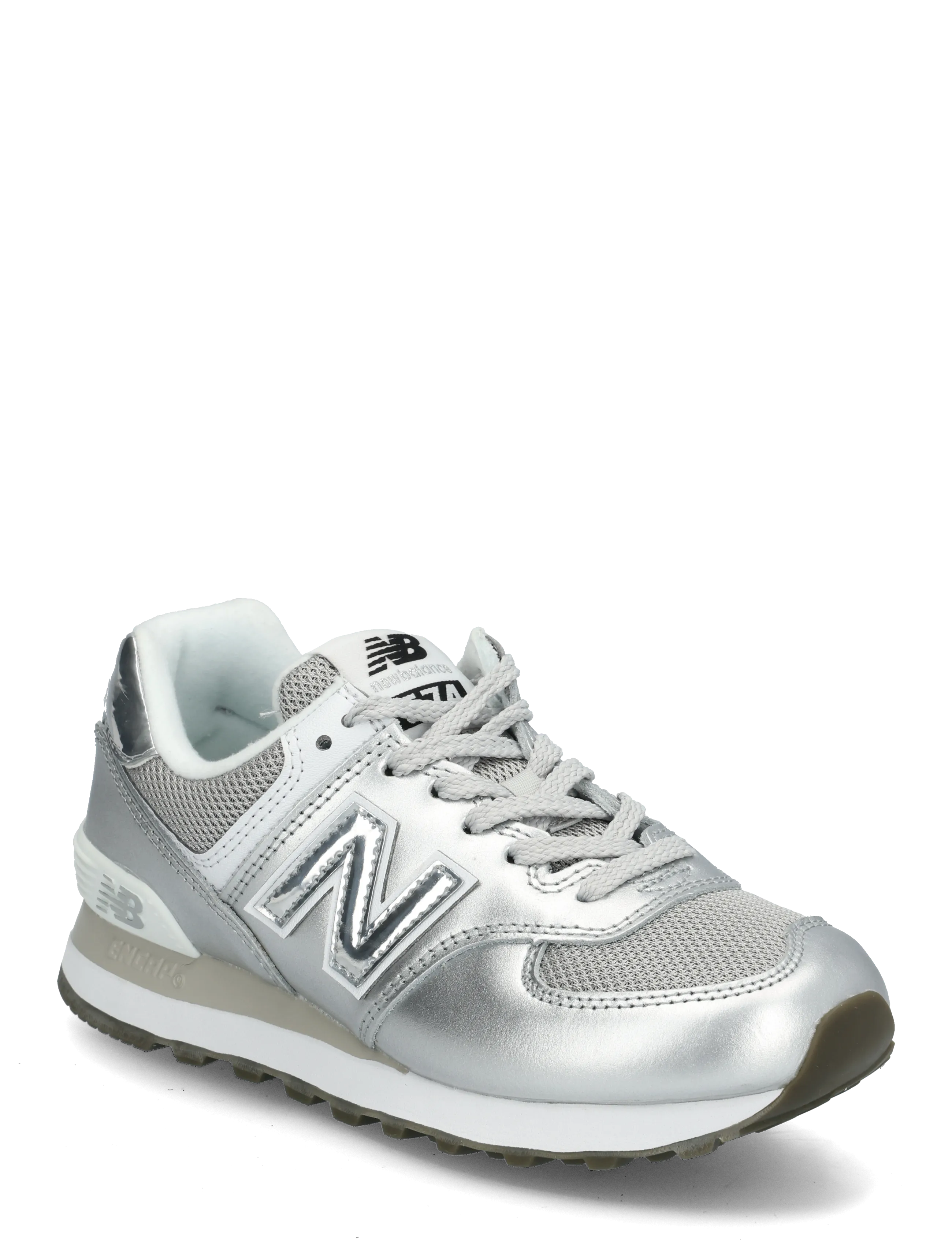 New Balance 574, Kvinder, New Balance 574 Sneakers, Sølv, Str: 39