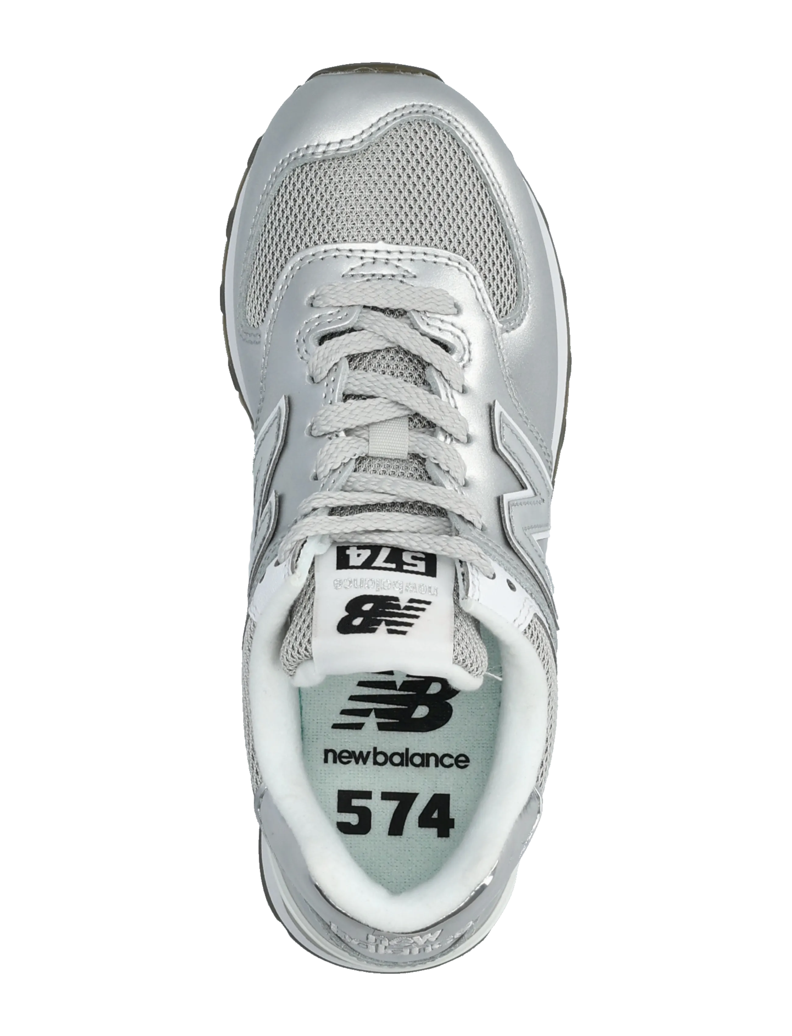New Balance - New Balance 574 - niedrige sneakers - silver metallic - 3