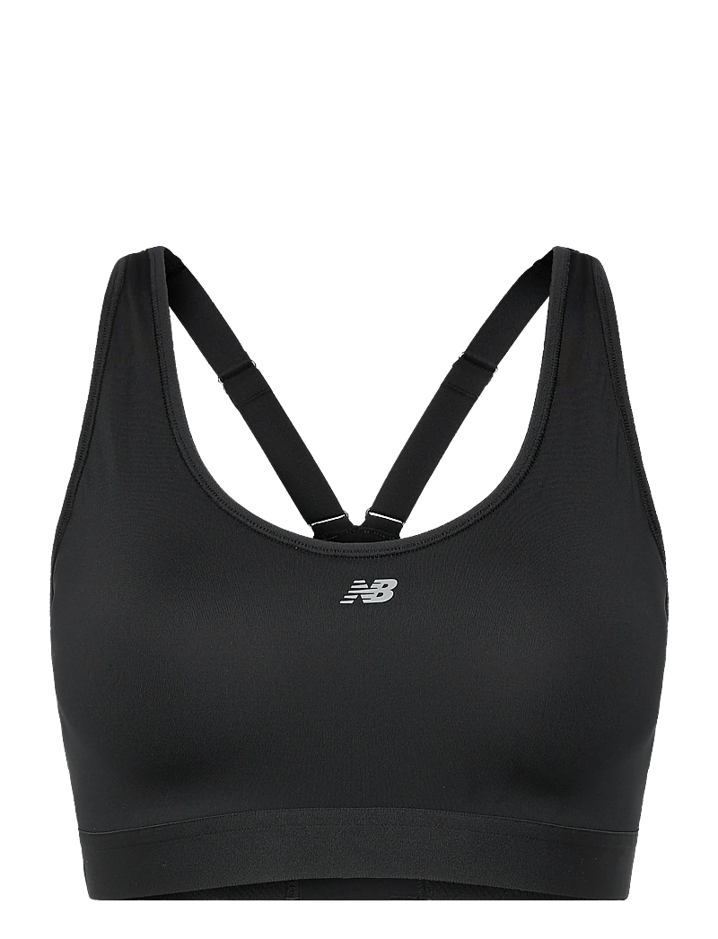 New Balance - NB Essential Run Bra - sport-bhs - black - 0