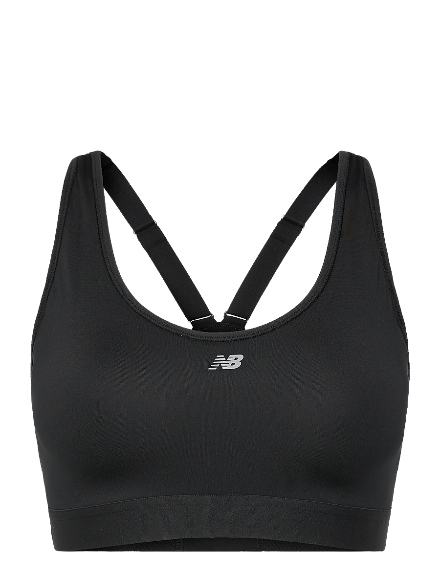 New Balance - NB Essential Run Bra - sport bh:ar - black - 0