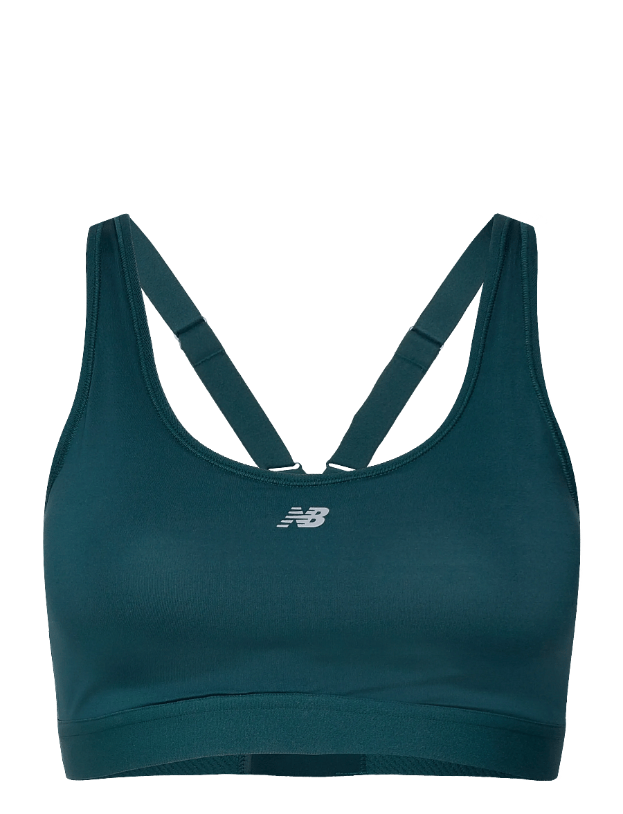 New Balance - NB Essential Run Bra - sport bh:ar - medusa green - 0
